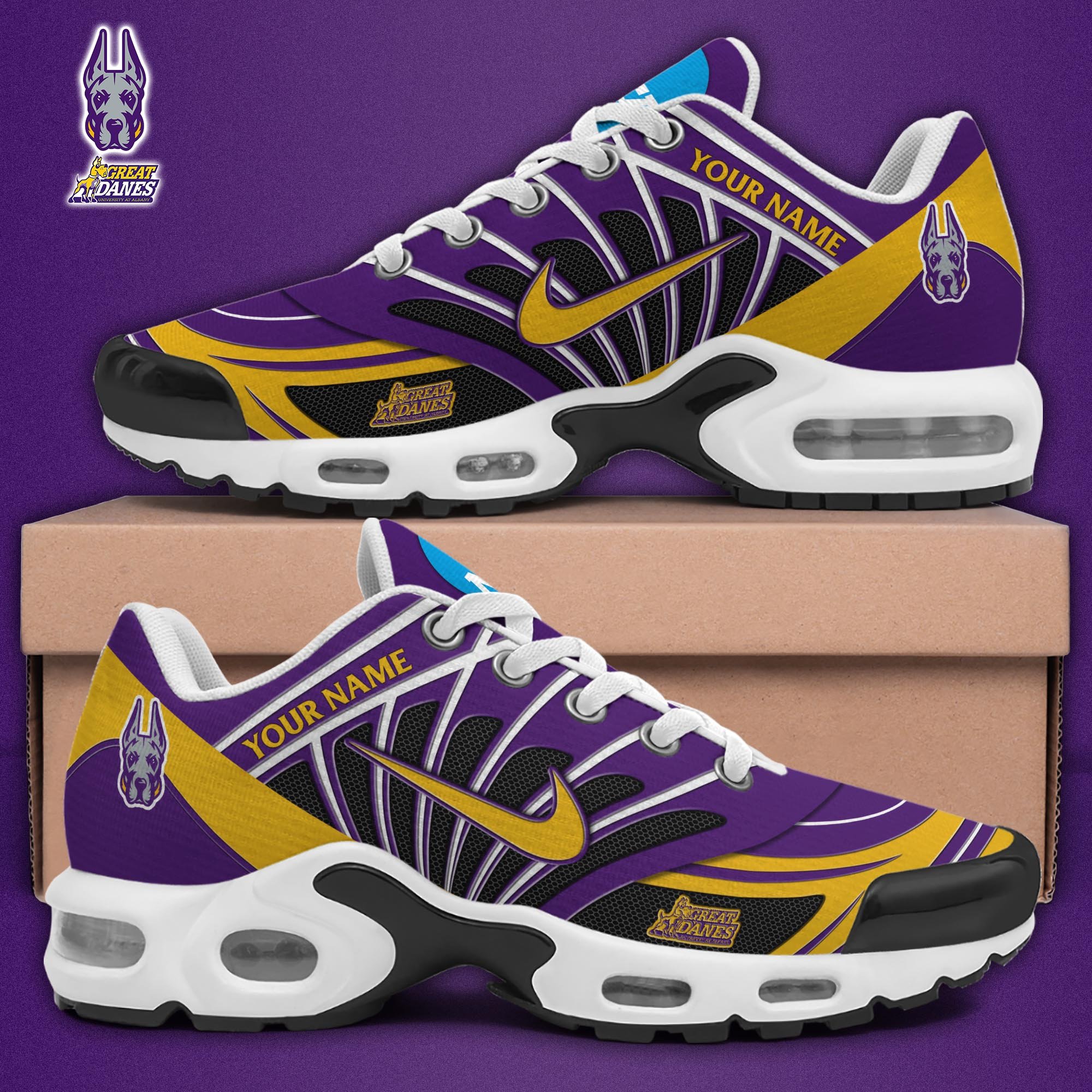 Albany Great Danes TN Shoes 2025 Version Custom Name 