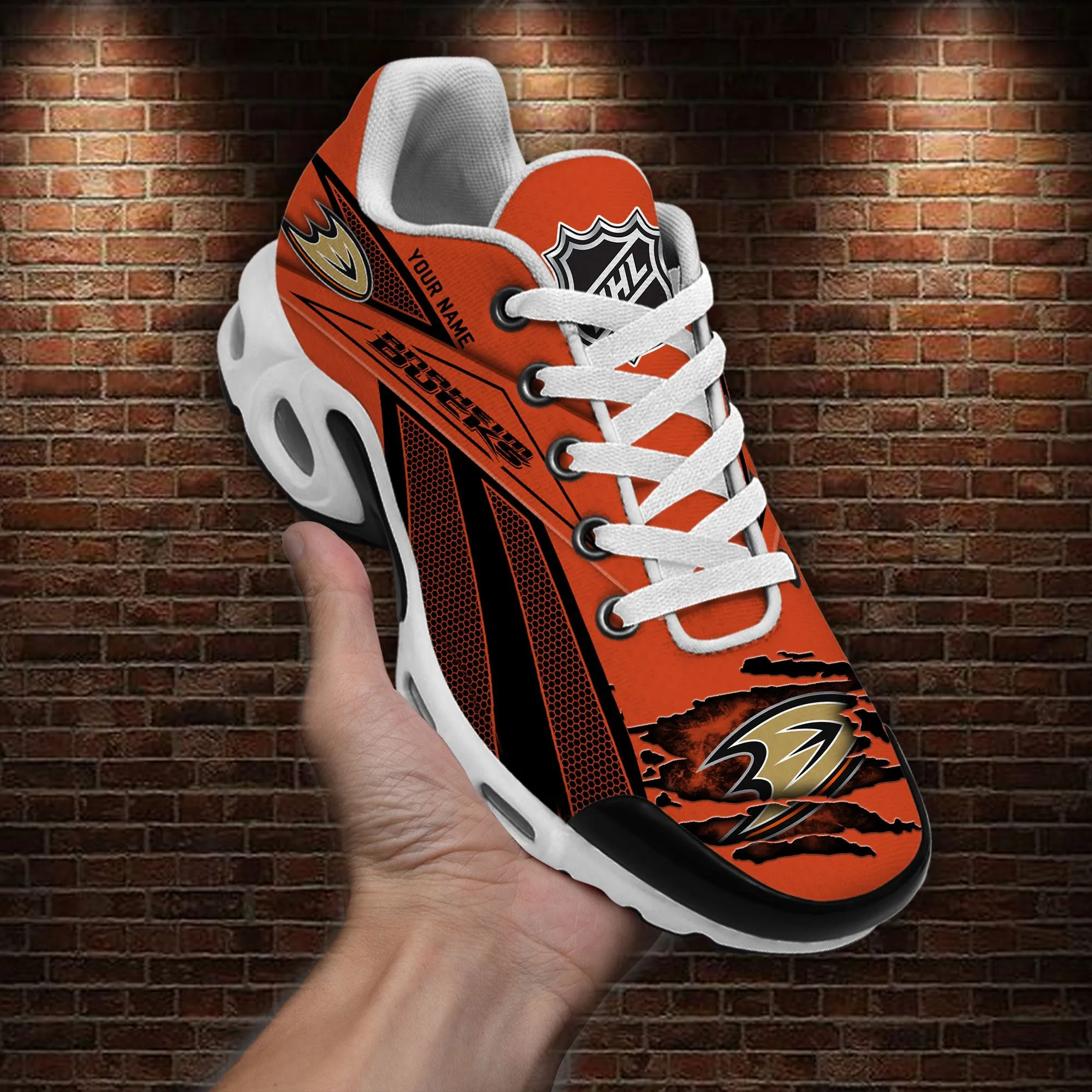 Anaheim Ducks Sport Team TN Air Max Shoes Air Cushion Sneakers 301JL-9102