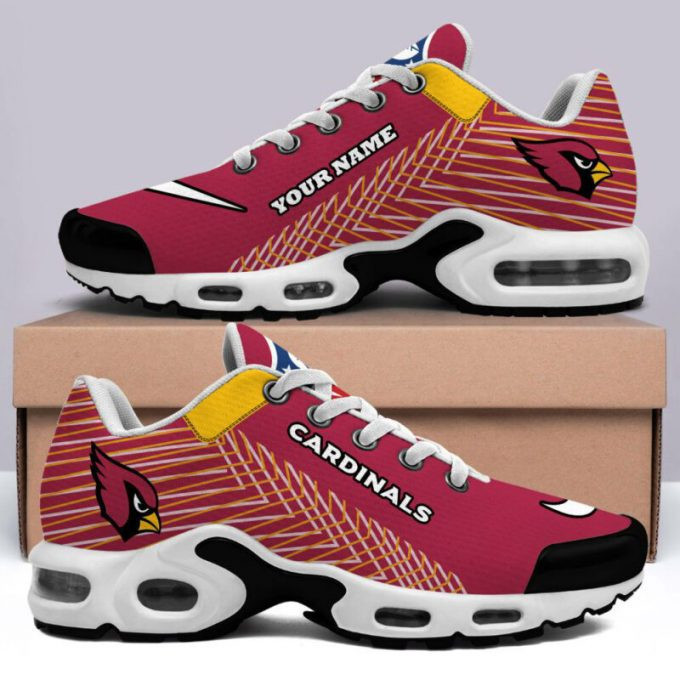 Arizona Cardinals Custom Name Shoes Air Cushion Sneakers
