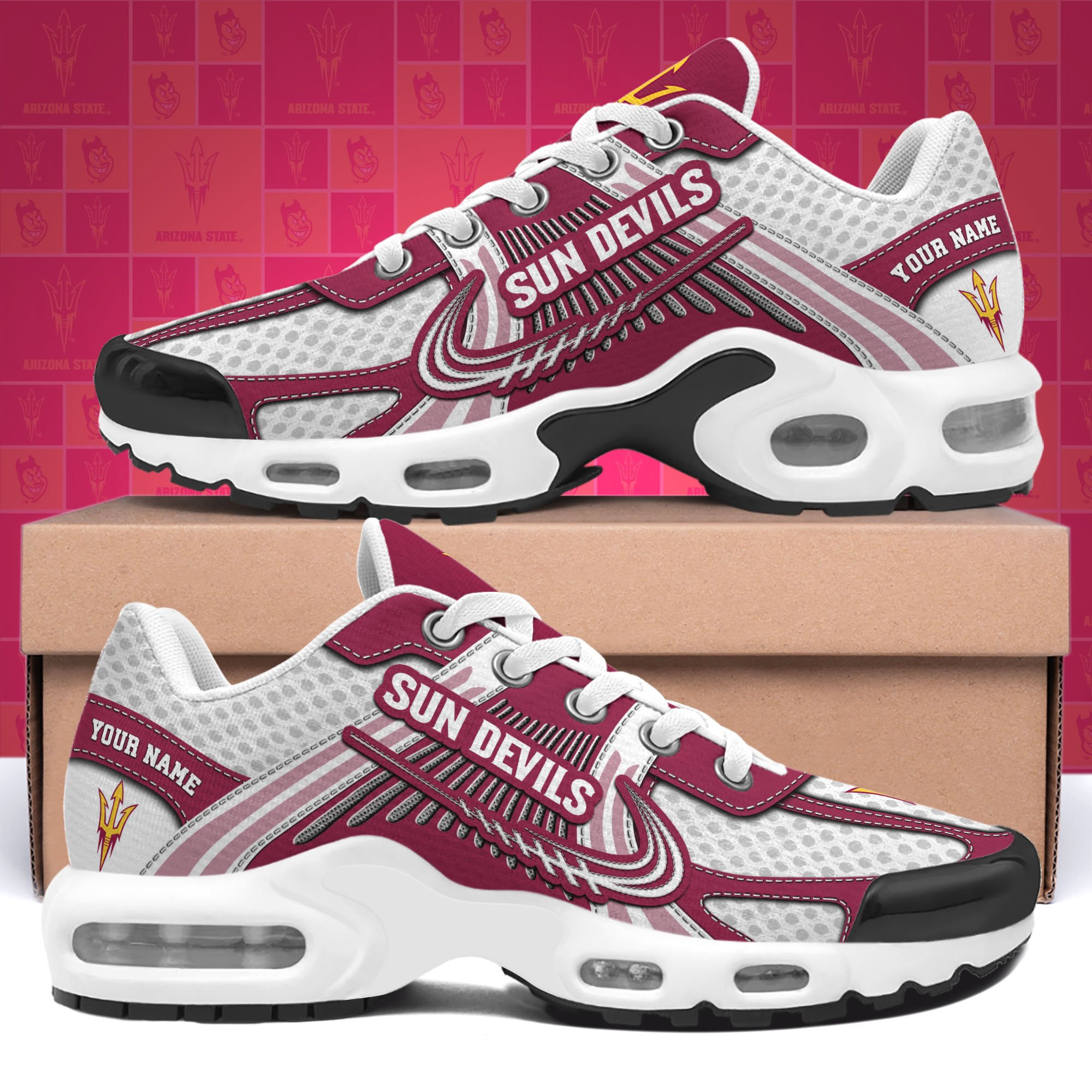 Arizona State Sun Devils TN Shoes Custom Your Name, Sport Shoes 