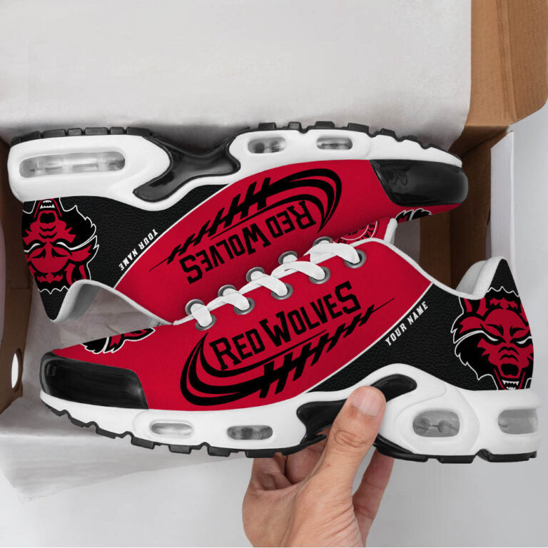 Arkansas State Red Wolves Personalized TN Air Max Shoes Air Cushion Sneakers