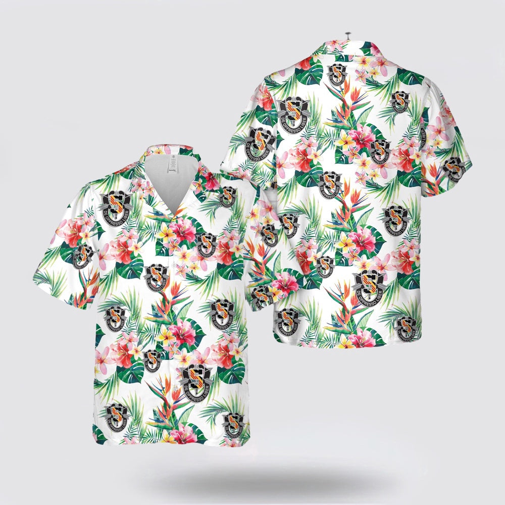 Army Hawaiian Shirt, US Army 5th Special Forces Group (5th SFG) De Oppresso Liber Hawaiian Shirt