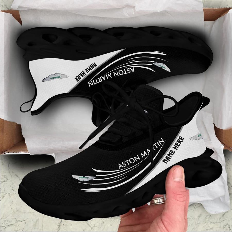 Aston Martin Custom Name Design Max Soul Sneakers VS7