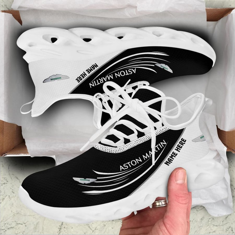 Aston Martin Custom Name Design Max Soul Sneakers VS7