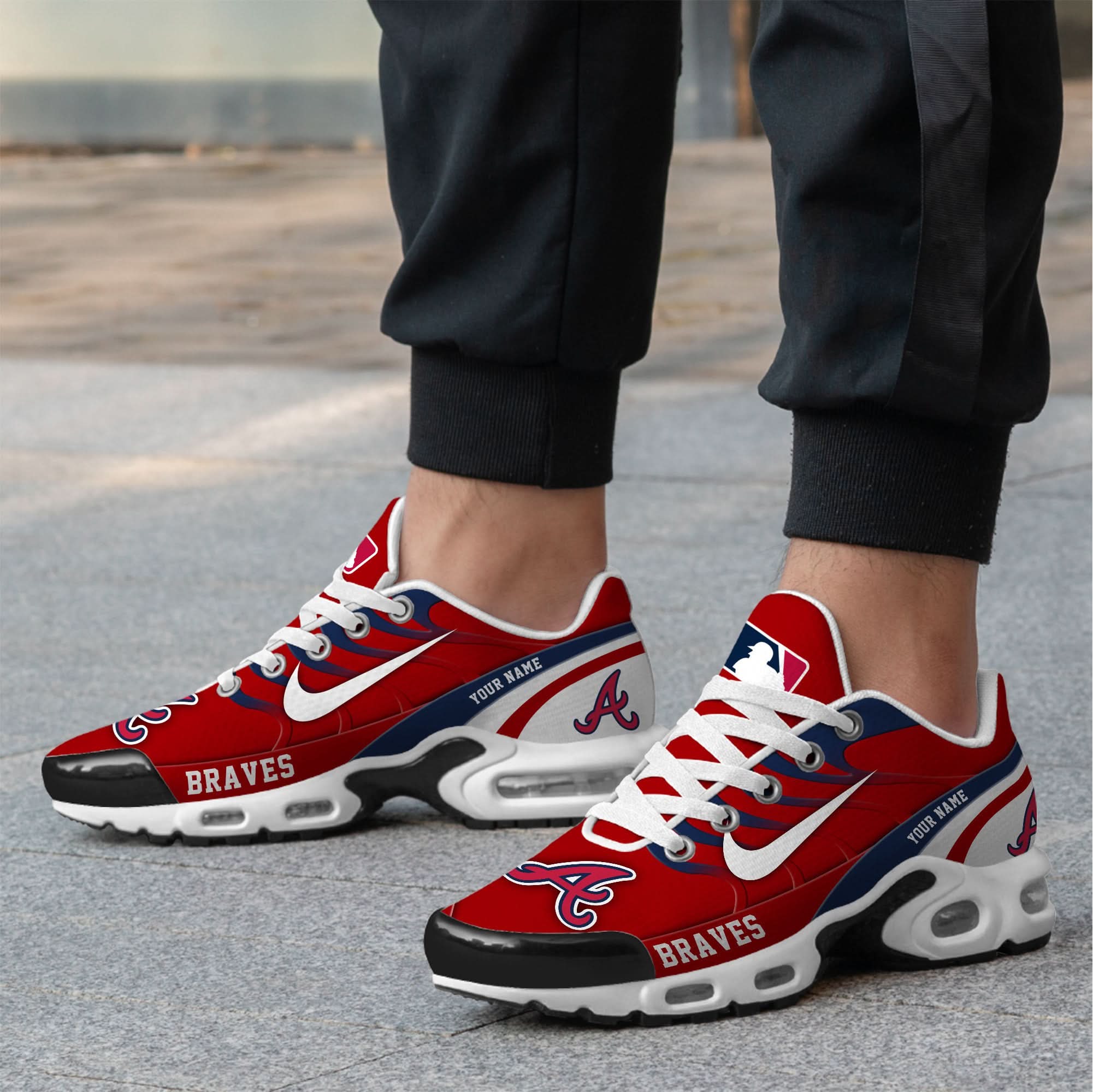 Atlanta Braves  Personalized Air Max Shoes TD 300525