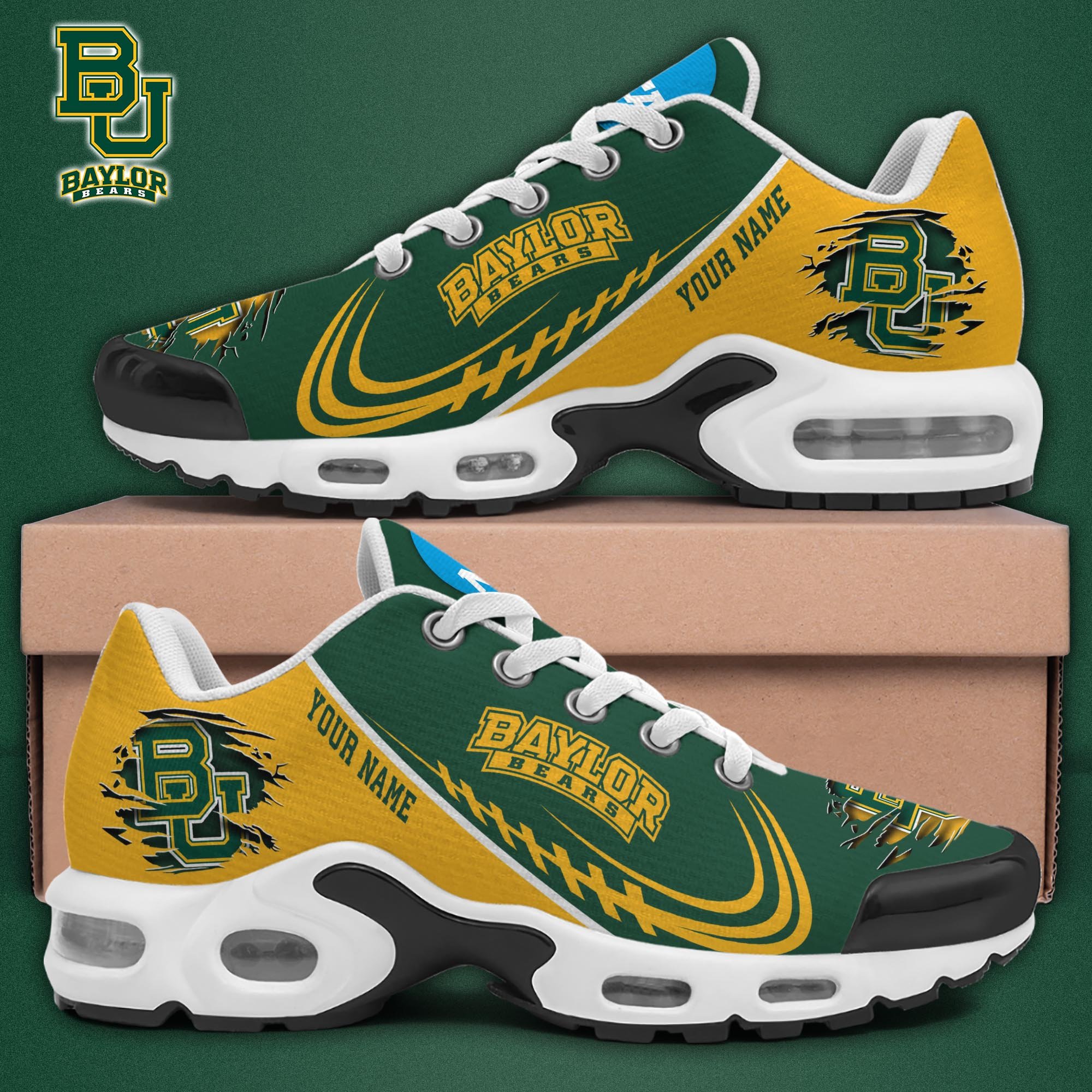 Baylor Bears TN Shoes 2025 Version Custom Name