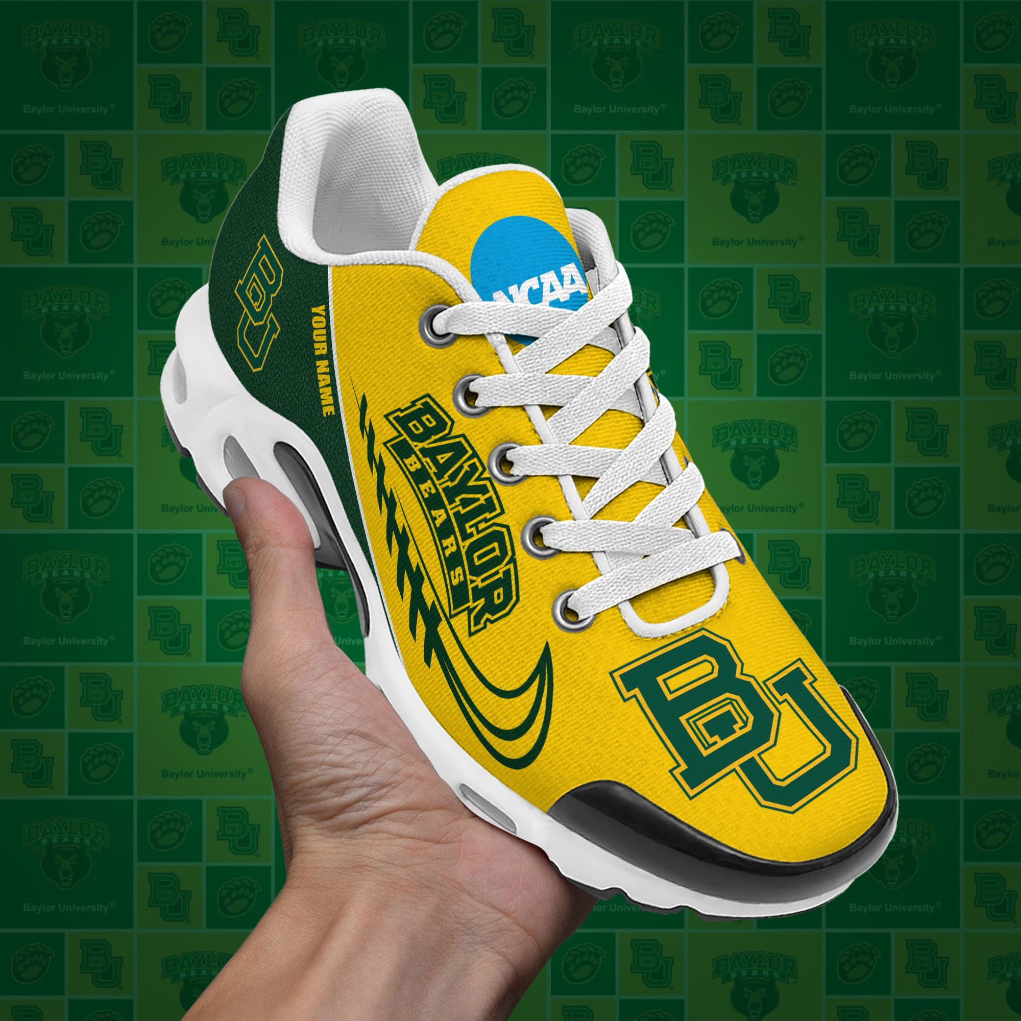 Baylor Bears TN Shoes Custom Your Name 514