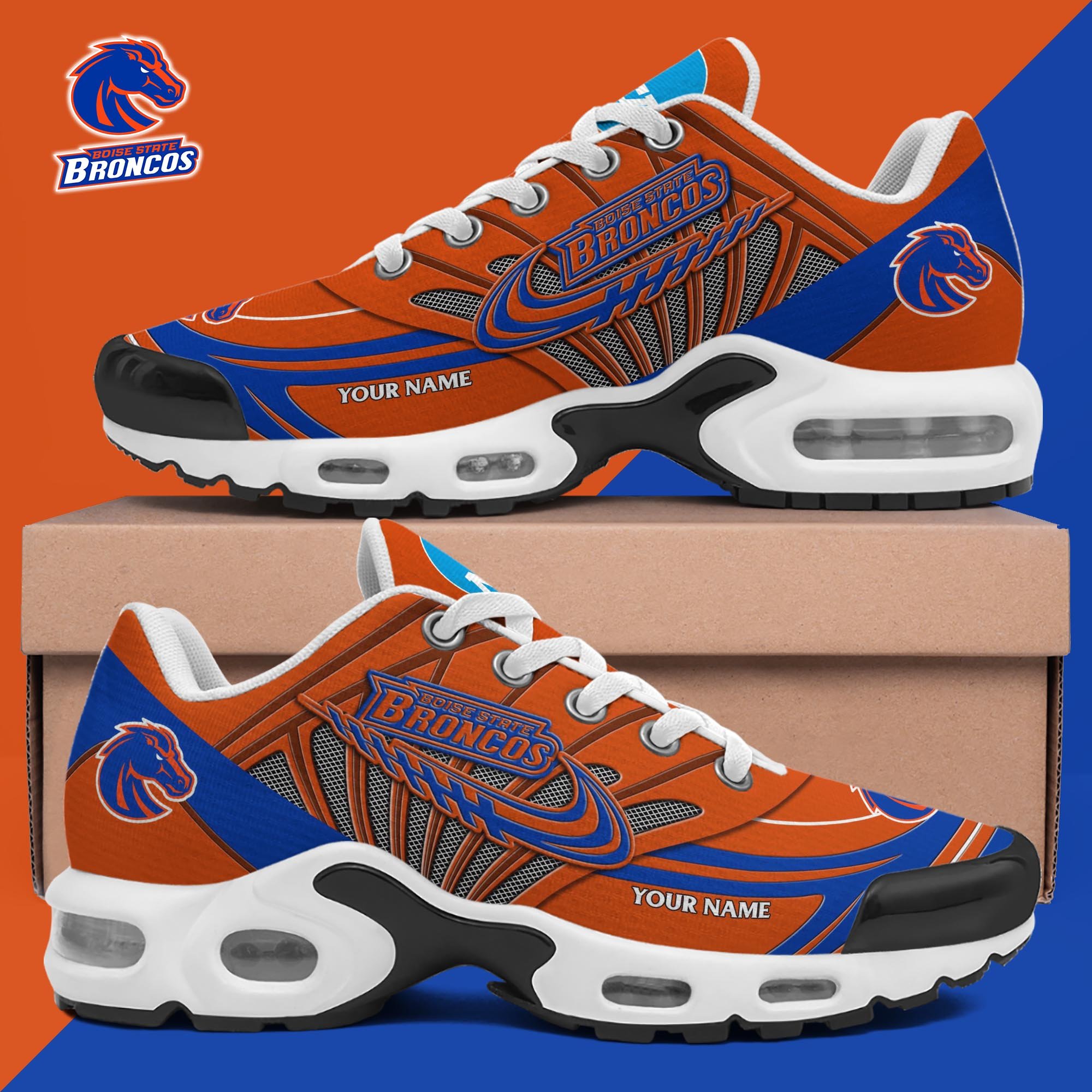 Boise State Broncos TN Shoes 2025 Version Custom Your Name 594