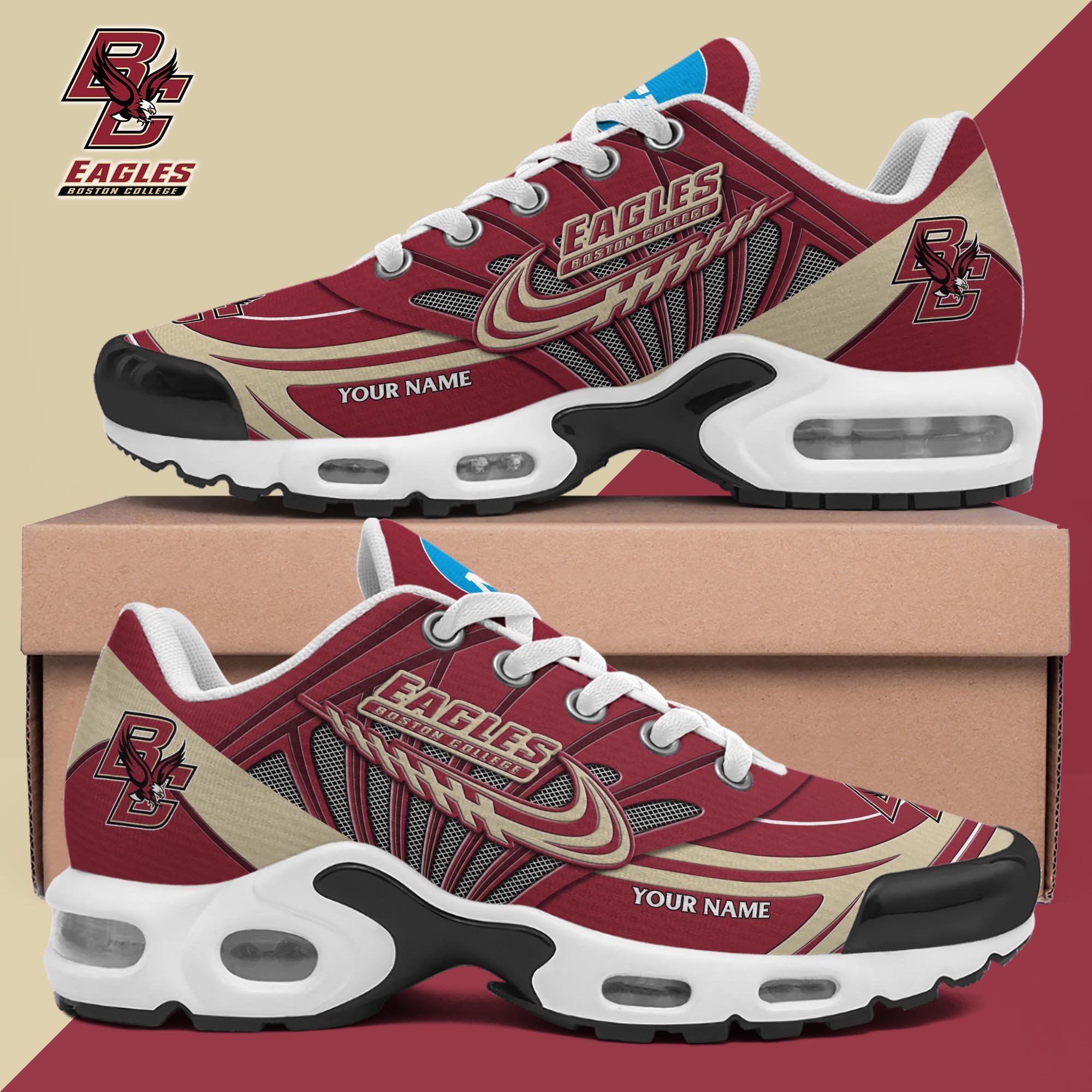 Boston College Eagles TN Shoes 2025 Version Custom Your Name 