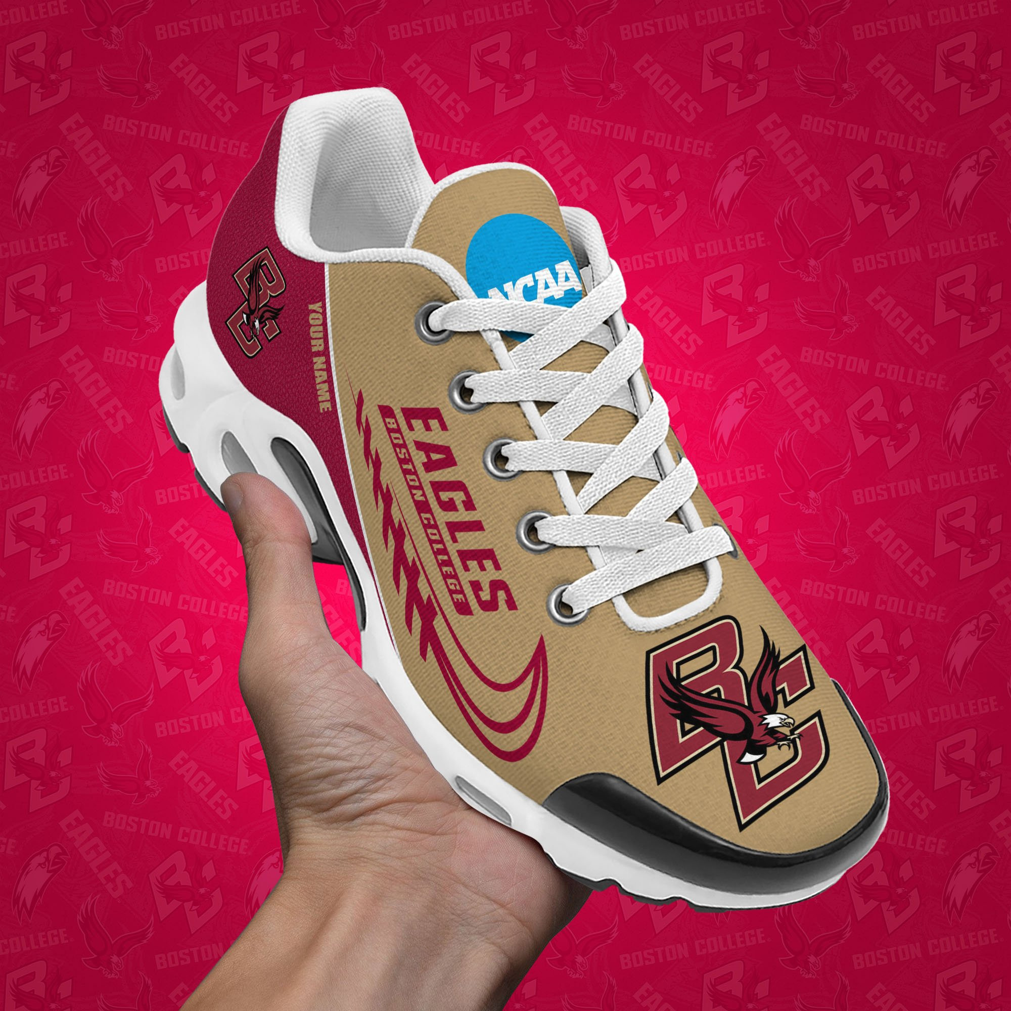 Boston College Eagles TN Shoes Custom Your Name 514