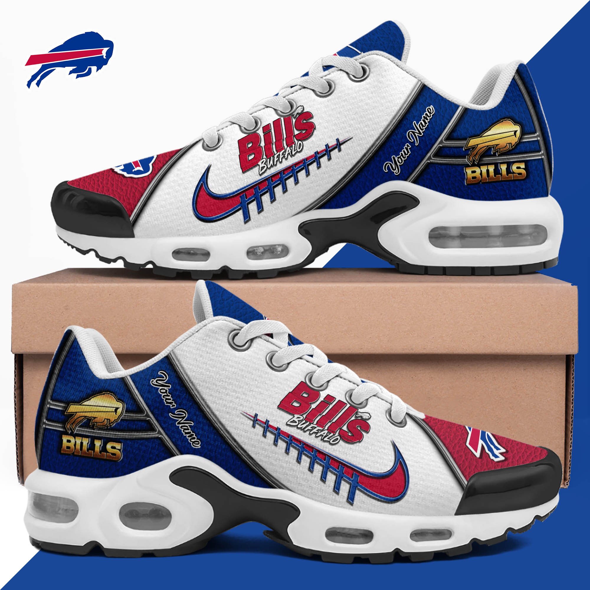 Buffalo Bills TN Shoes 2025 Version Custom Your Name, Football Team Shoes 516