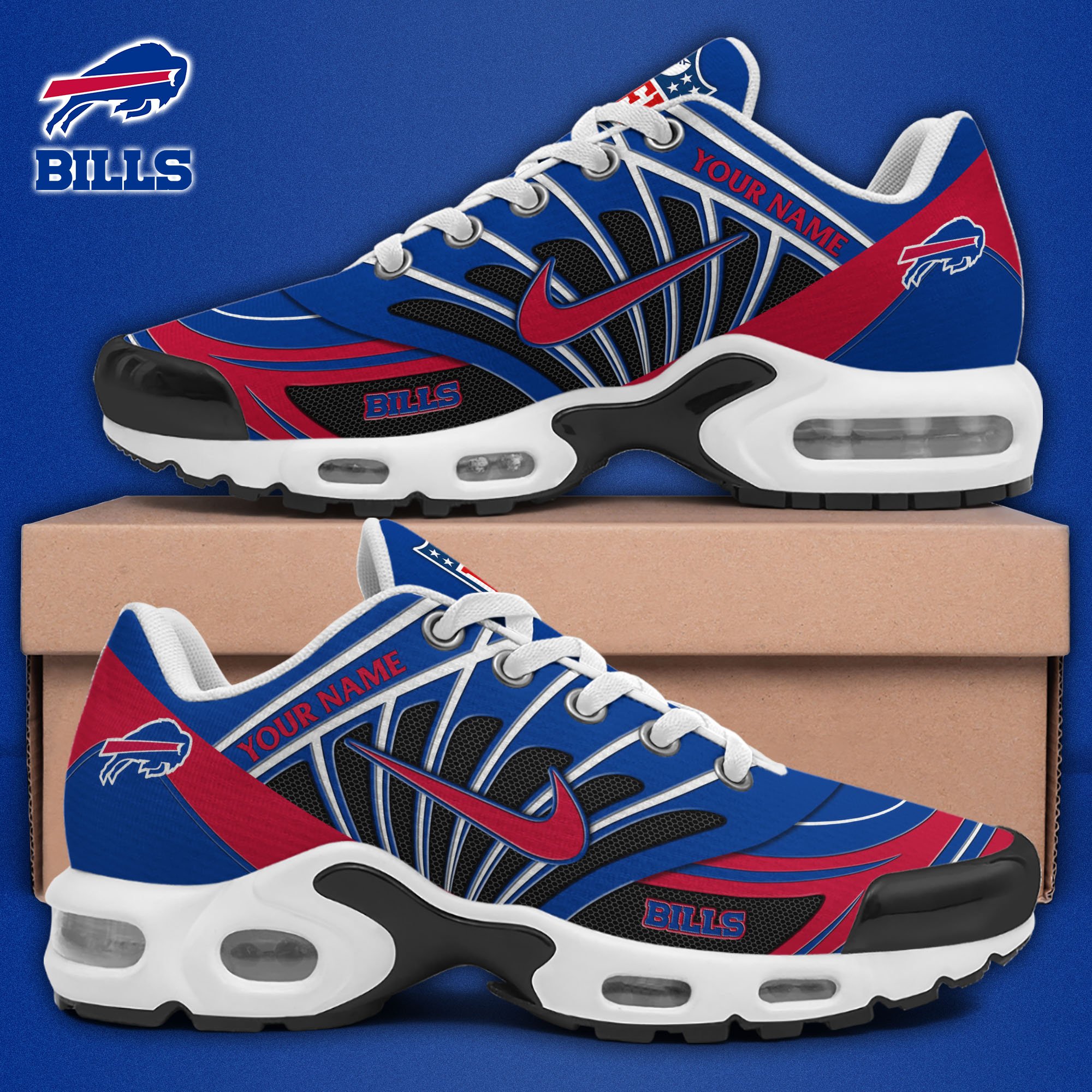 Buffalo Bills TN Shoes 2025 Versions Custom Your Name 921