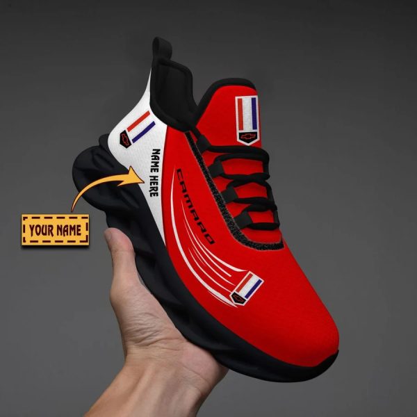 Camaro Custom Name Design Max Soul Sneakers VS7