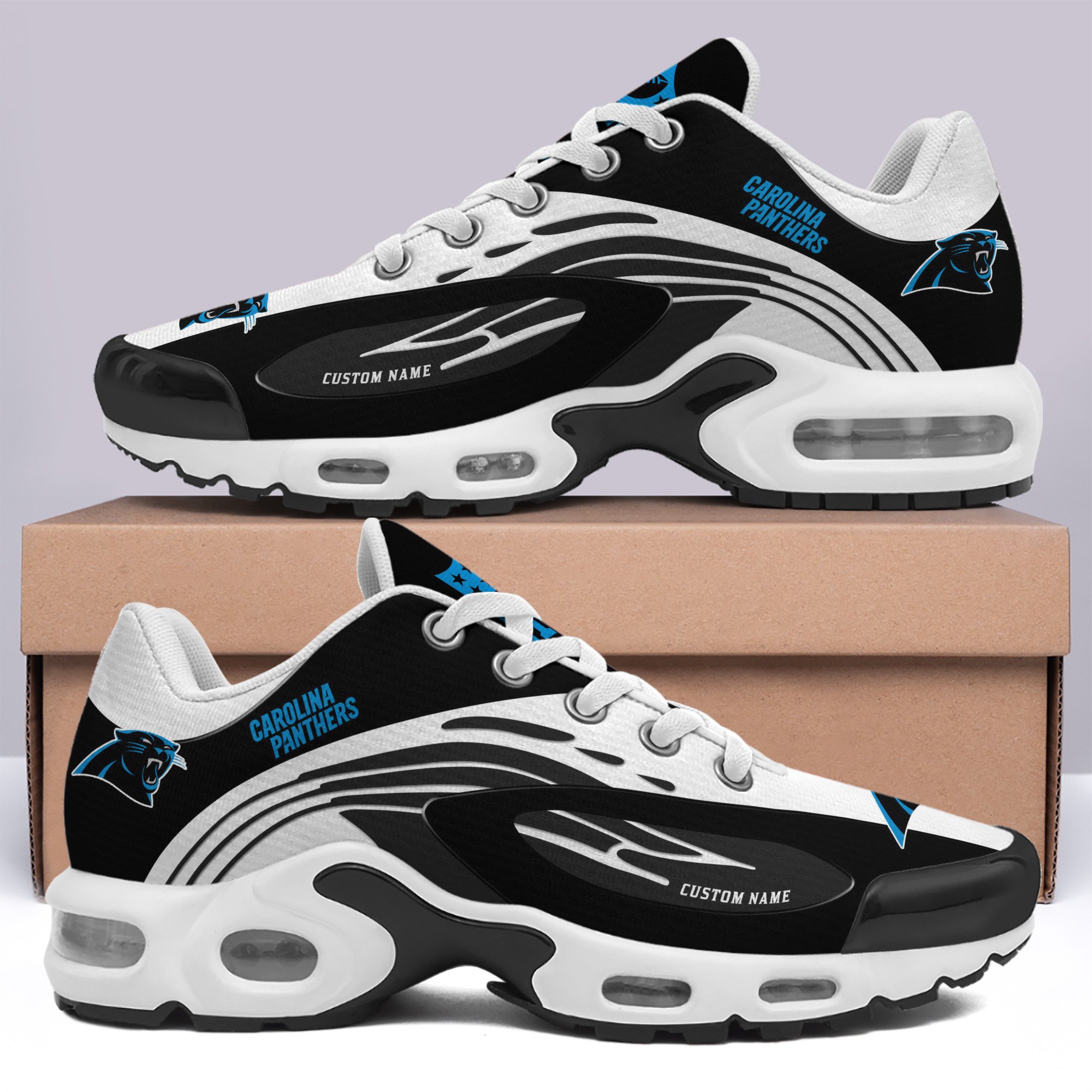 Carolina Panthers TN Shoes 2025 Version Custom Your Name 950