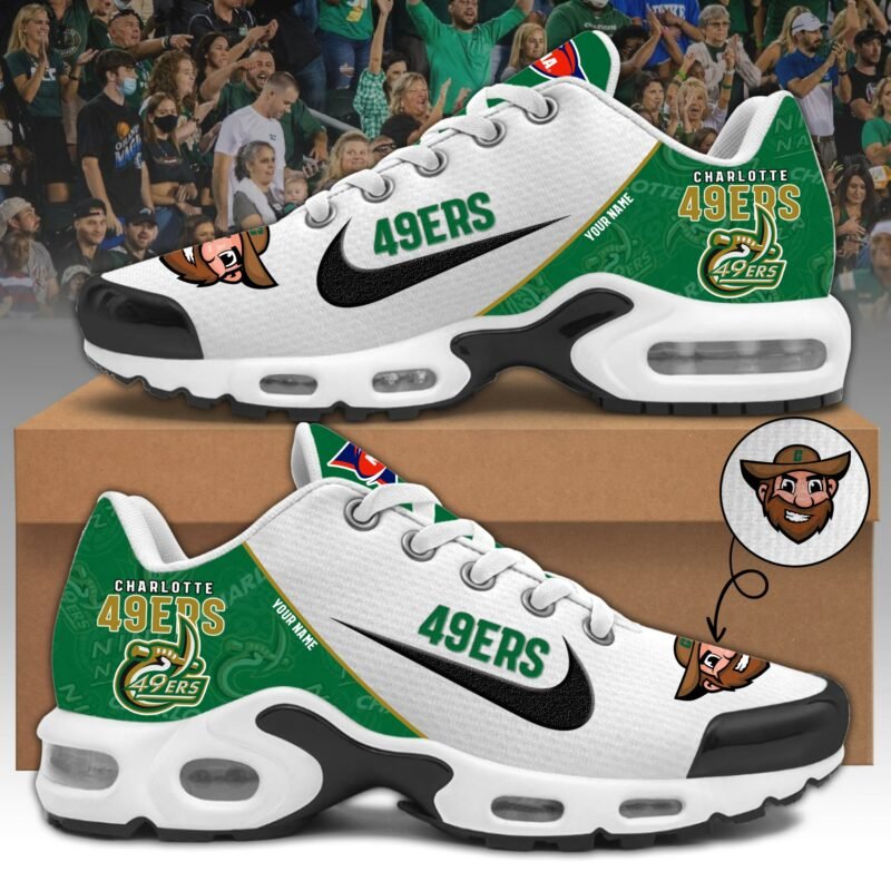 Charlotte 49Ers TN Shoes 2025 Version Custom Name, Shoes For Sport Fan, Sport Gifts PH270