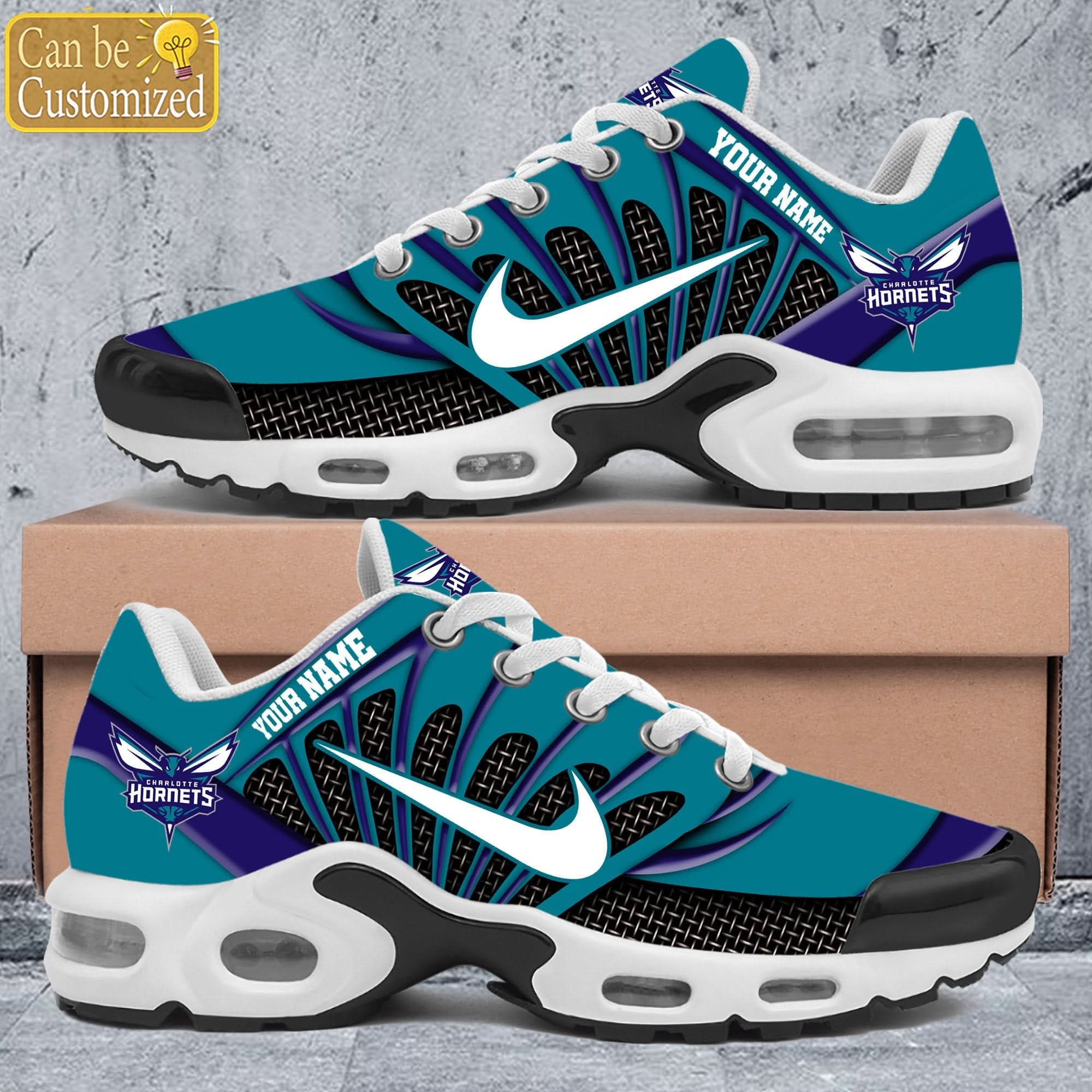 Charlotte Hornets Premium A951 Shoes Personalized
