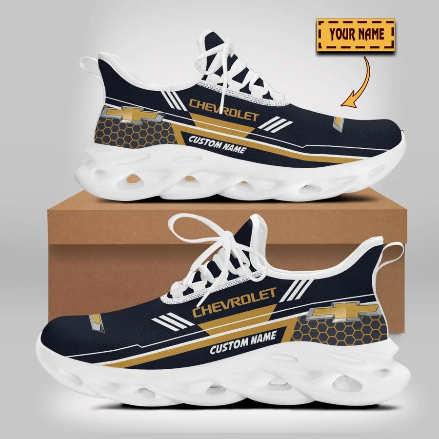 Chevrolet Custom Name Design Max Soul Sneakers VS2