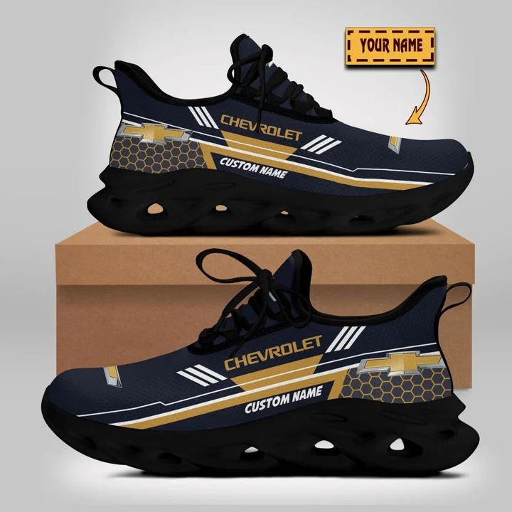 Chevrolet Custom Name Design Max Soul Sneakers VS2