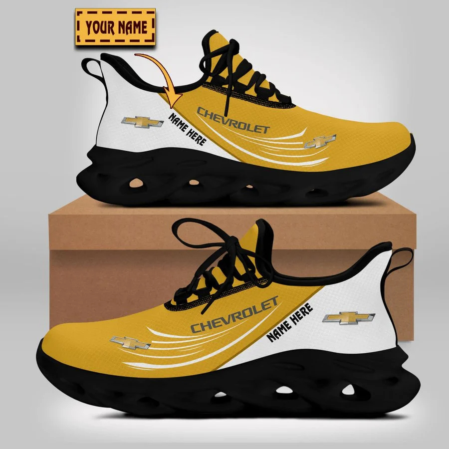Chevrolet Custom Name Design Max Soul Sneakers VS6