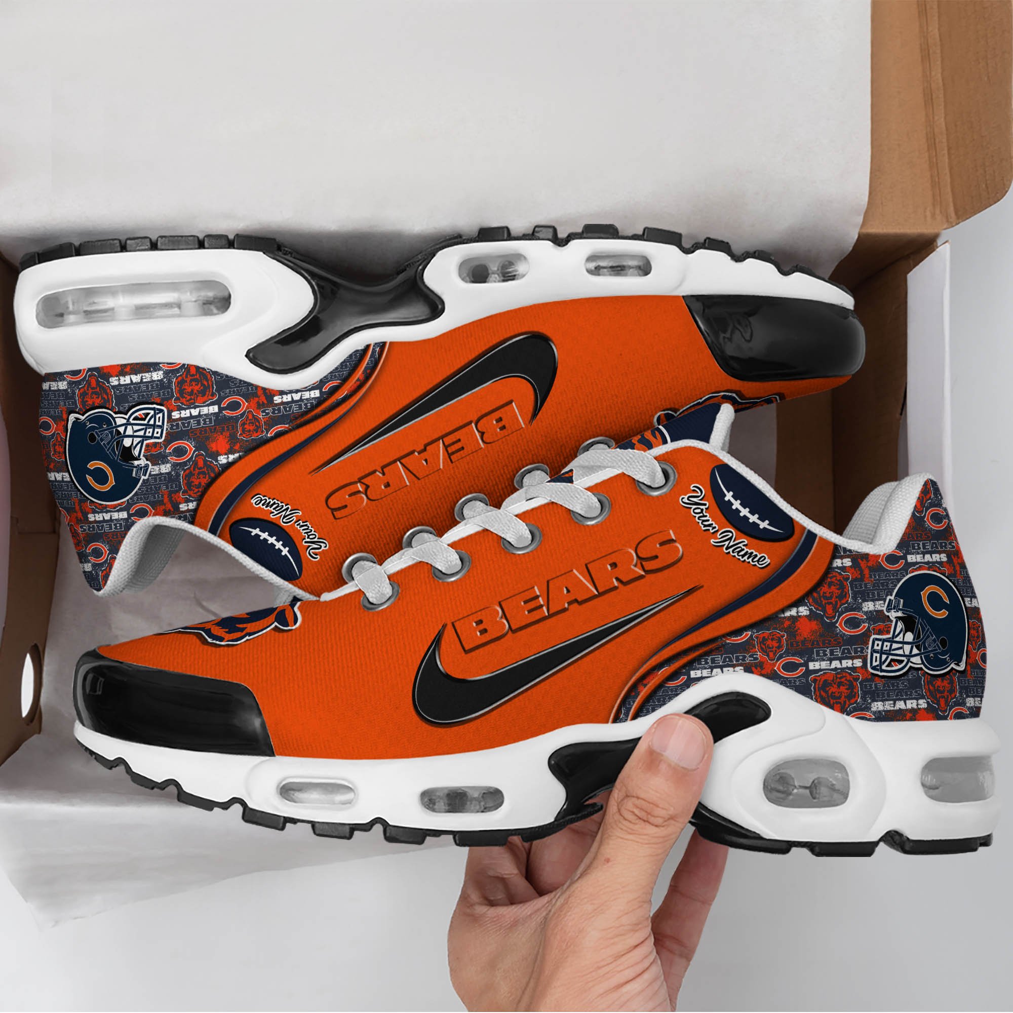 Chicago Bears TN Shoes 2025 Version Custom Your Name 499