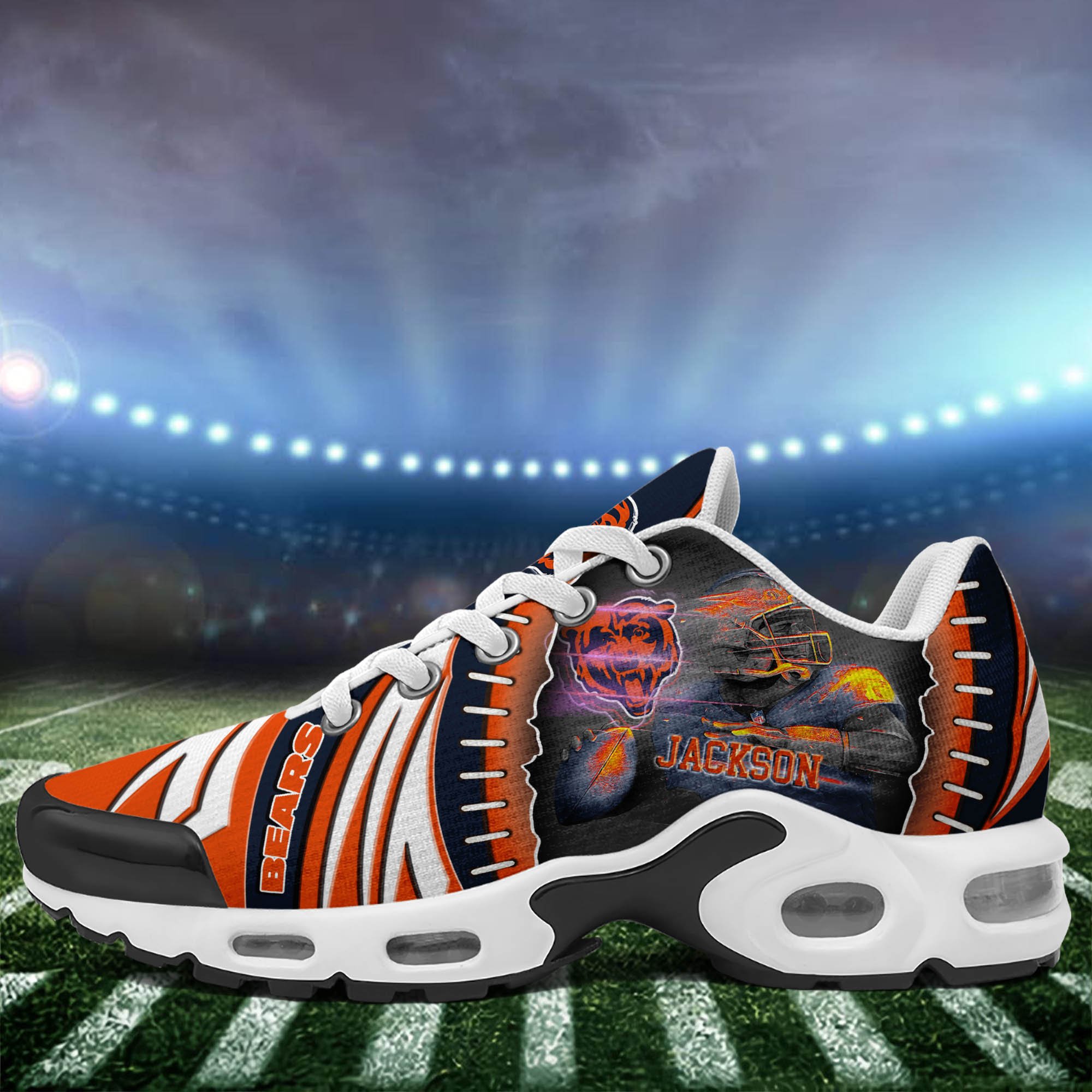 Chicago Bears TN Shoes 2025 Version Custom Your Name 919