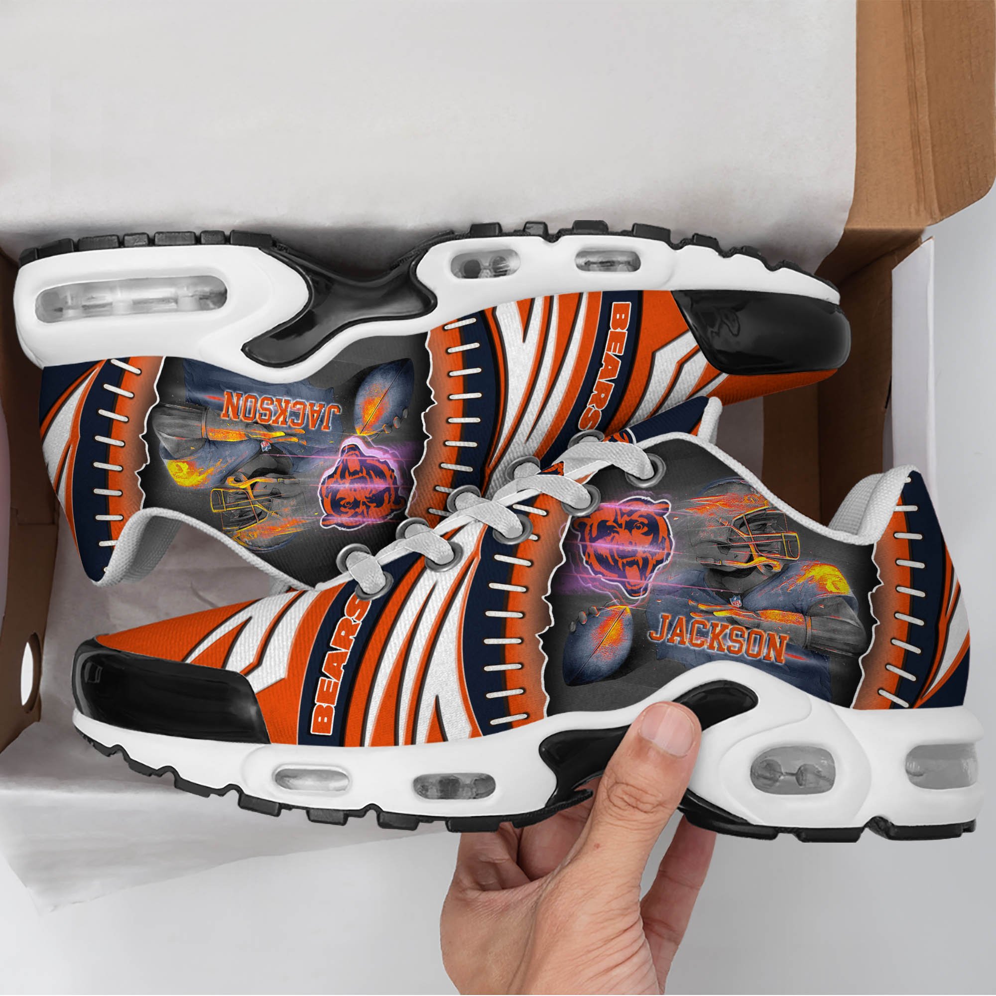 Chicago Bears TN Shoes 2025 Version Custom Your Name 919
