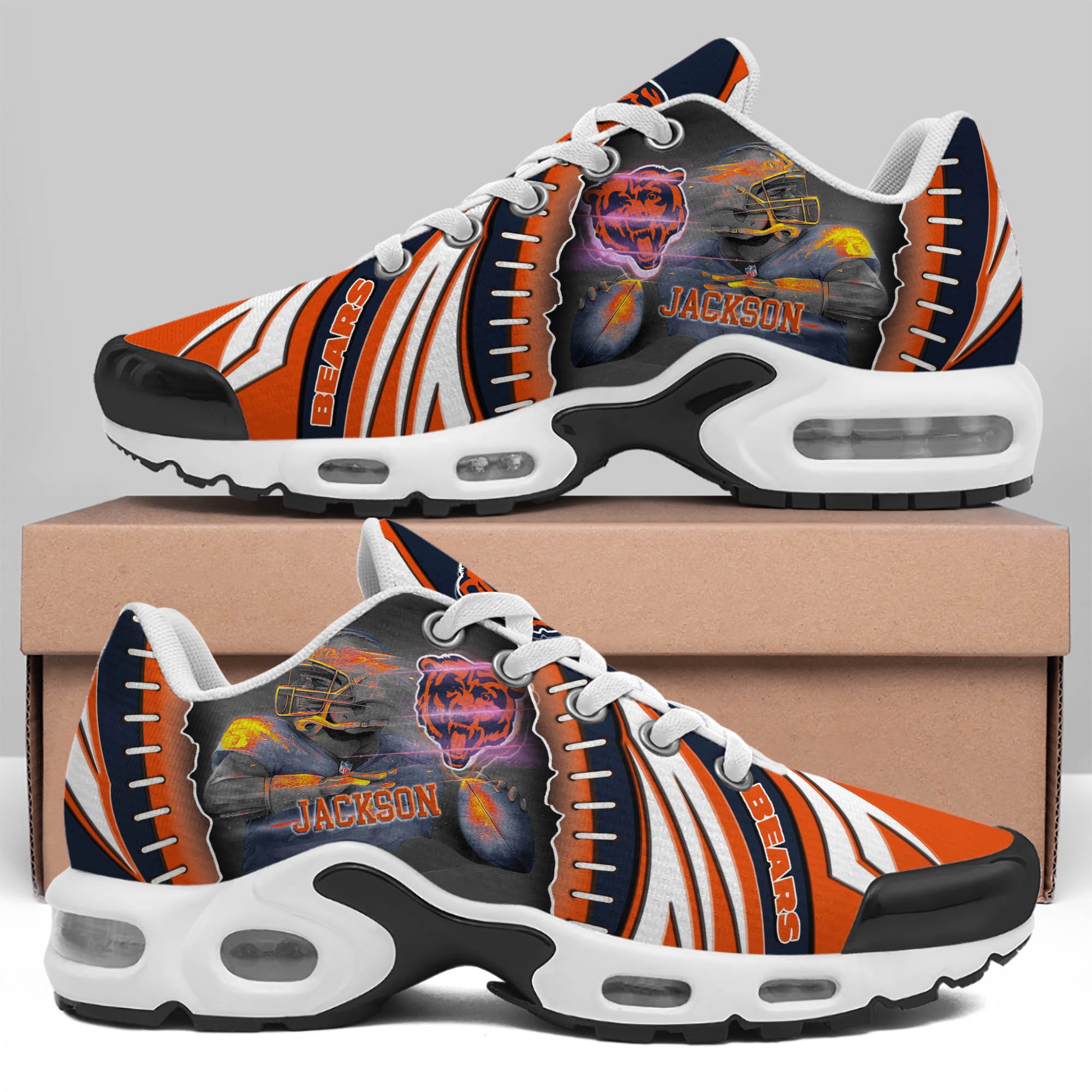 Chicago Bears TN Shoes 2025 Version Custom Your Name 919
