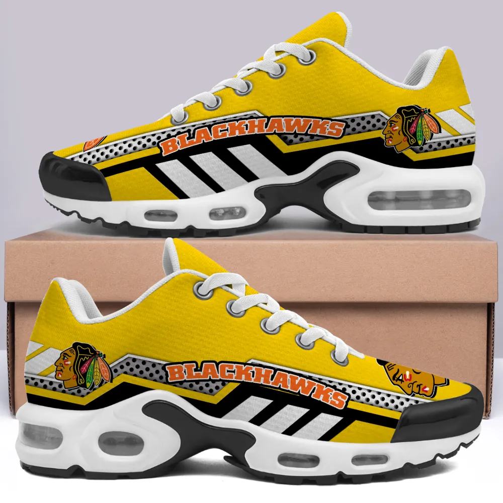 Chicago Blackhawks Personalized Name Team Mix Colors Sport Team TN Air Max Shoes Air Cushion Sneakers 478CK-3435