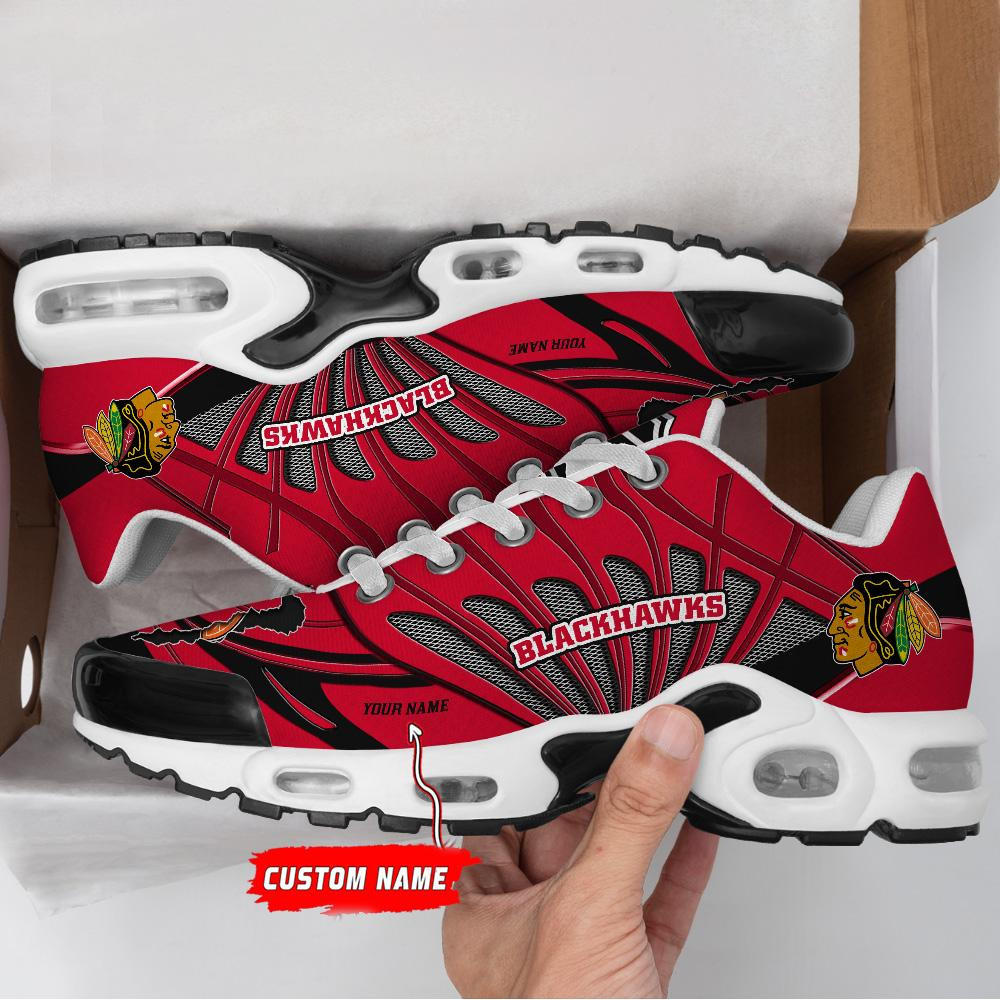 Chicago Blackhawks Personalized TN Air Max Shoes Air Cushion Sneakers