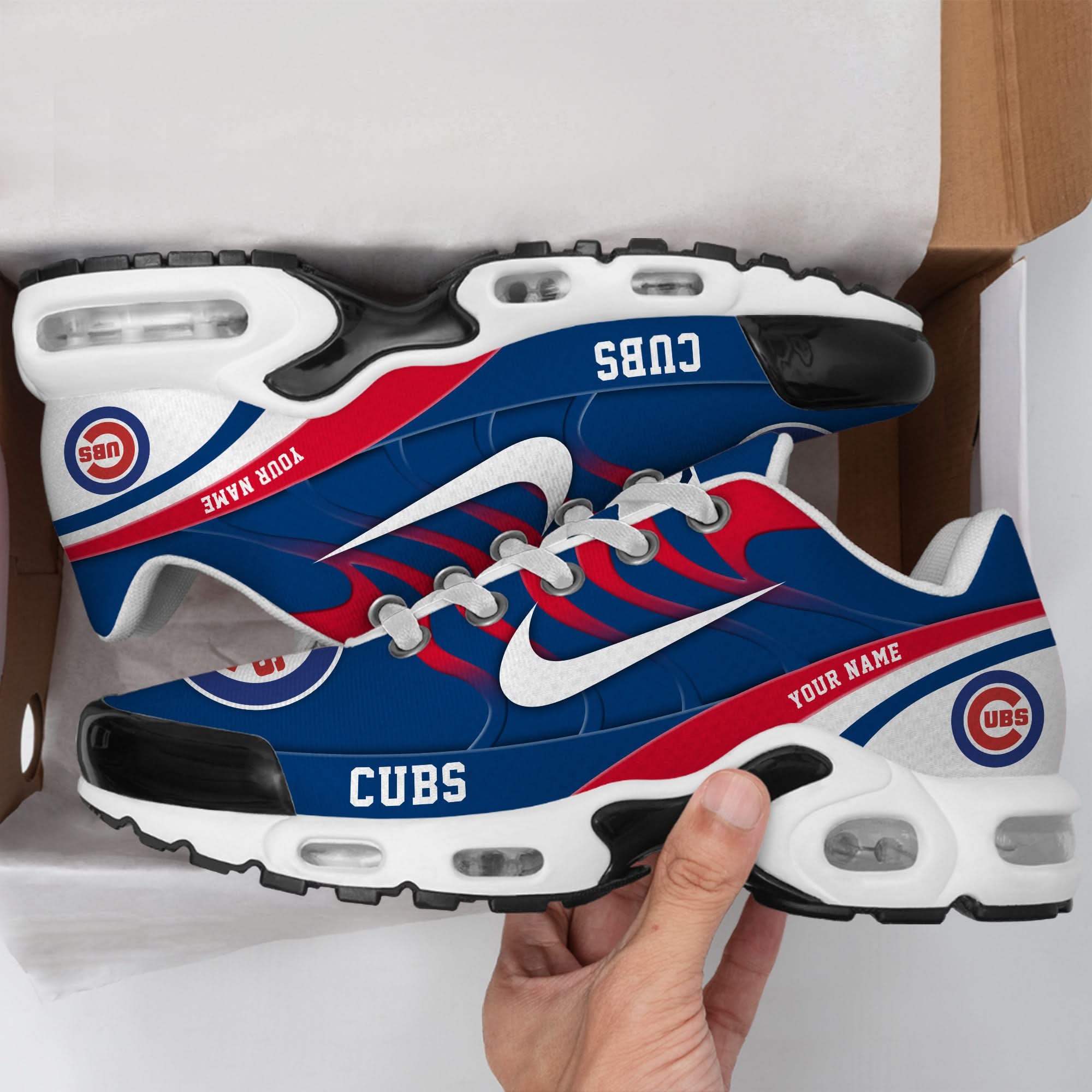 Chicago Cubs Personalized Air Max Shoes TD 300525
