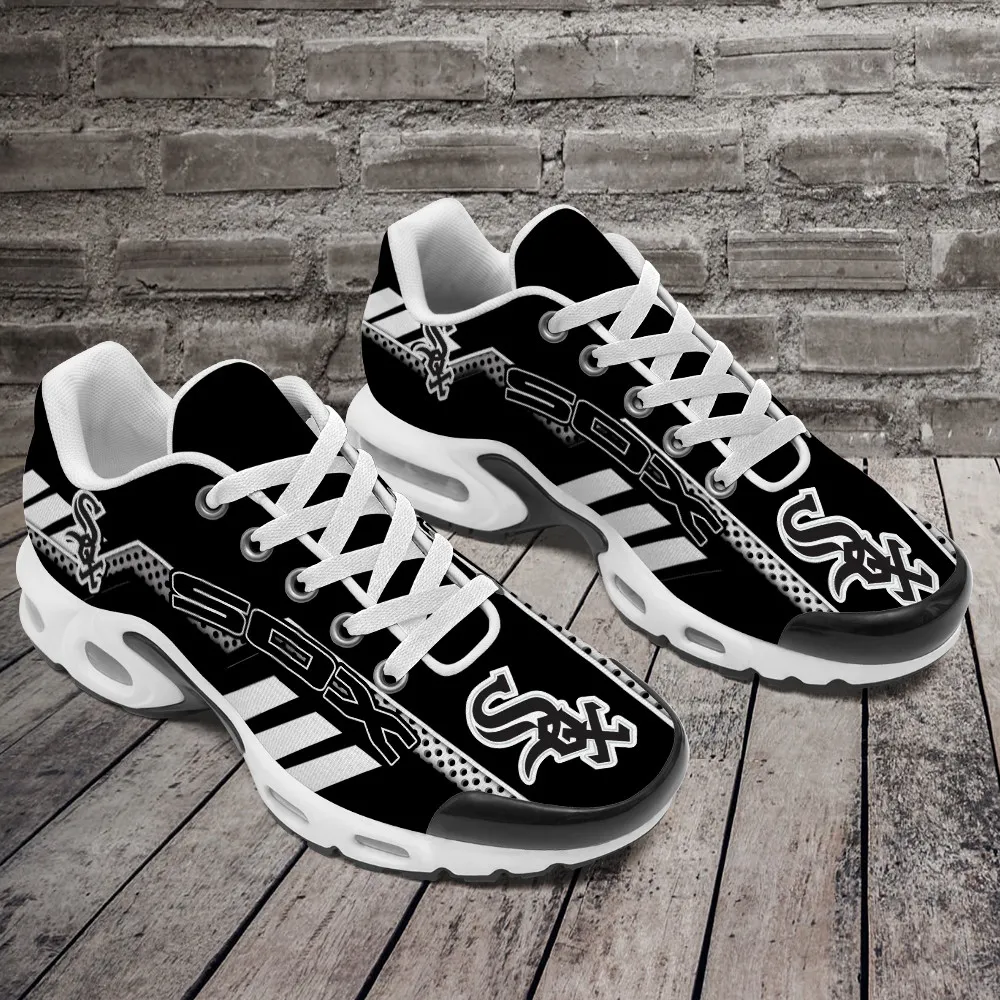 Chicago White Sox Personalized Name Team Mix Colors Sport Team TN Air Max Shoes Air Cushion Sneakers 550DY-1628