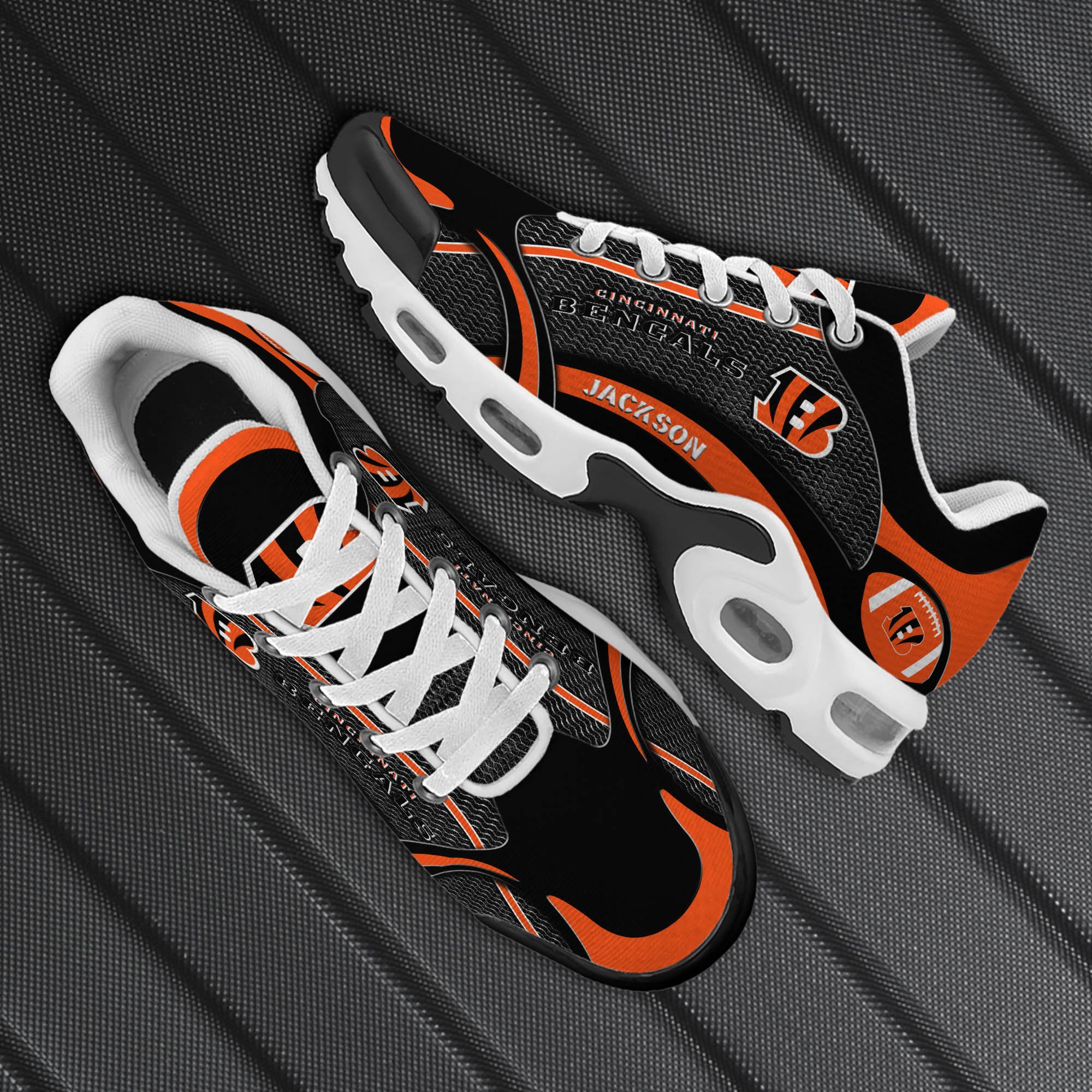Cincinnati Bengals Team TN Shoes 2025 Version Custom Name 889