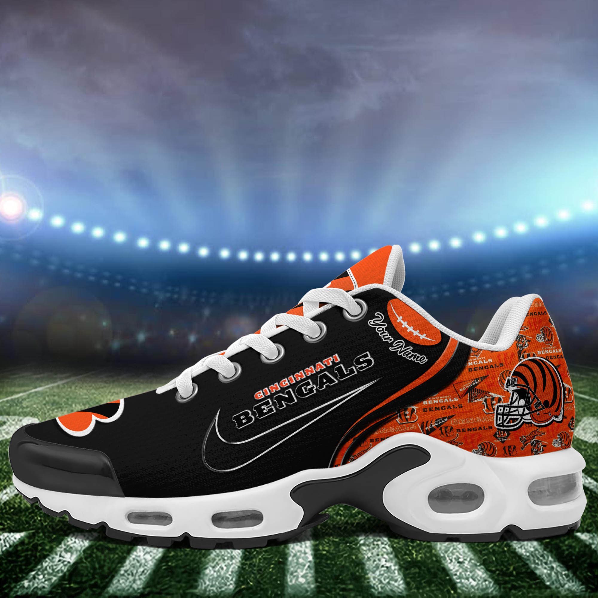 Cincinnati Bengals TN Shoes 2025 Version Custom Your Name 499