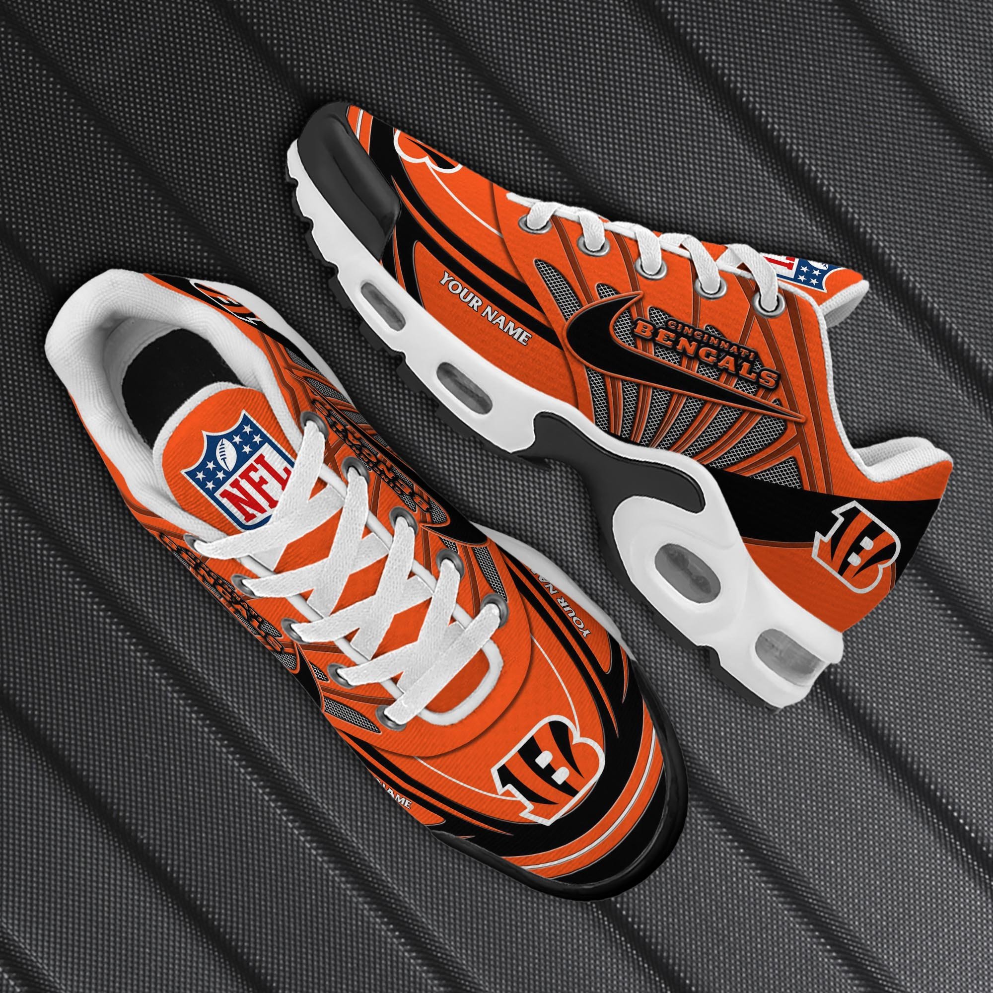 Cincinnati Bengals TN Shoes 2025 Version Custom Your Name 582