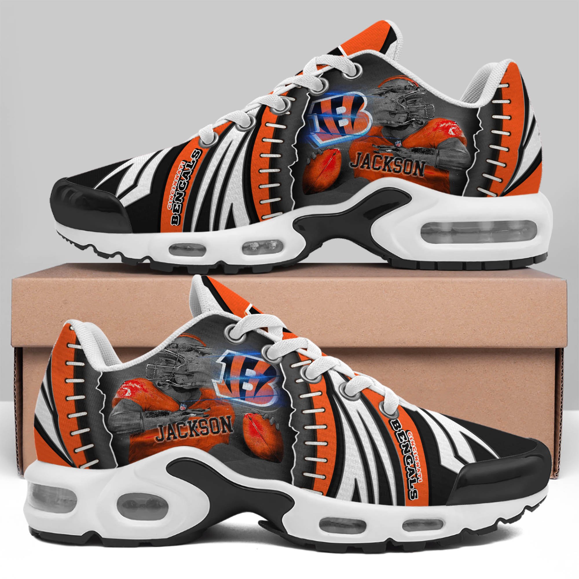 Cincinnati Bengals TN Shoes 2025 Version Custom Your Name 919