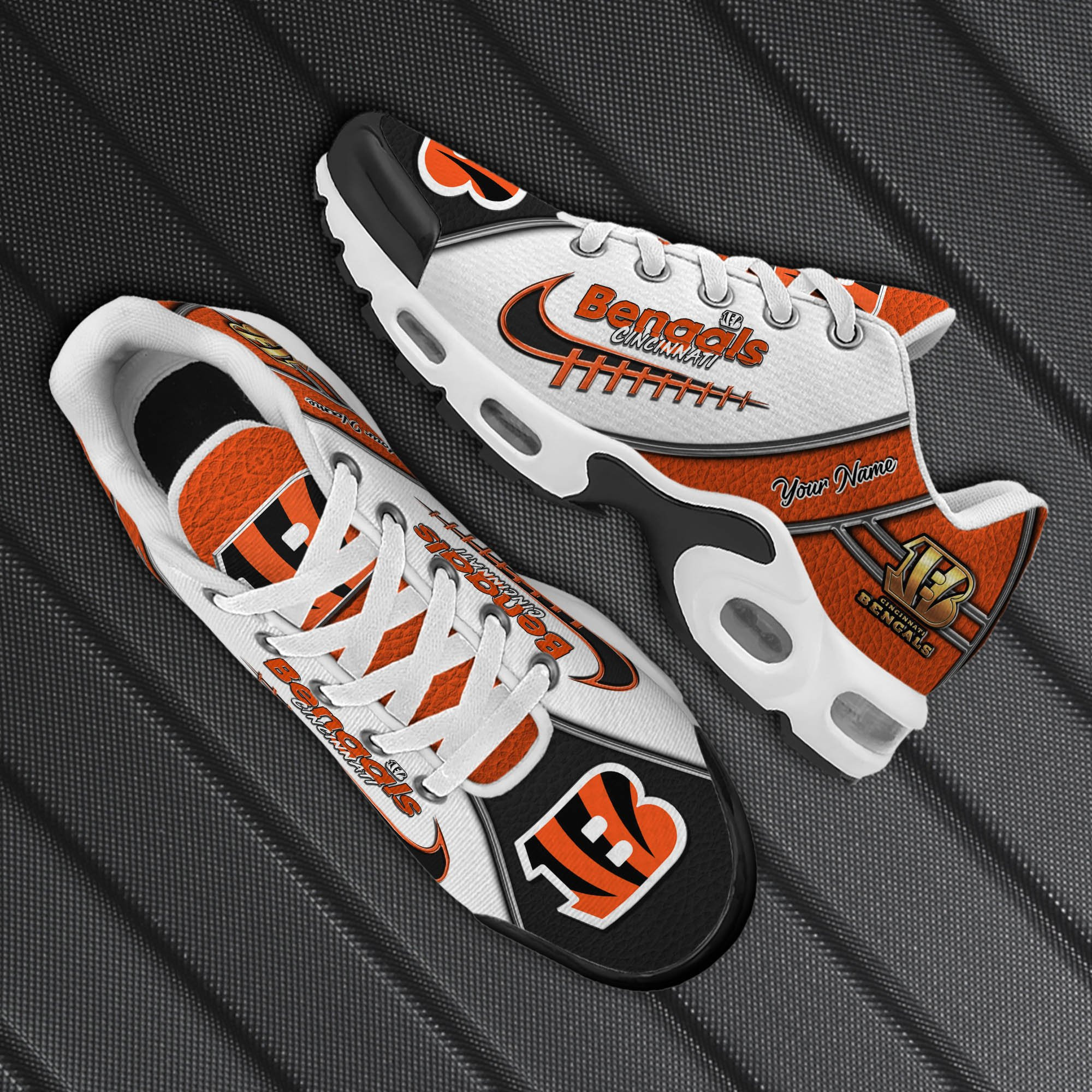Cincinnati Bengals TN Shoes 2025 Version Custom Your Name, Football Team Shoes 516