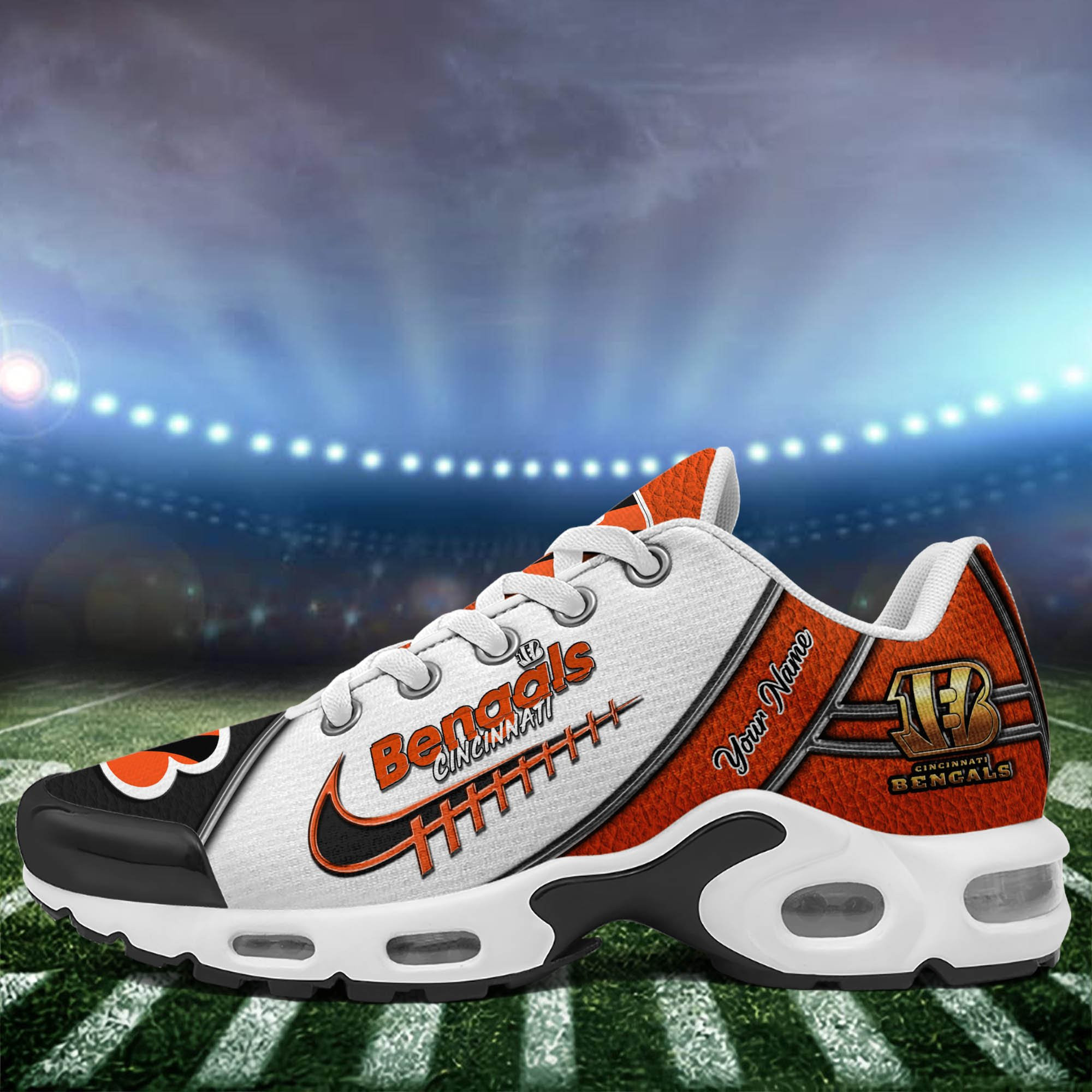 Cincinnati Bengals TN Shoes 2025 Version Custom Your Name, Football Team Shoes 516