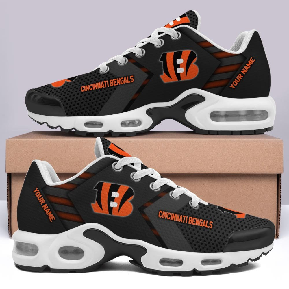 Cincinnati Bengals TN Shoes 2025 Version Personalized Your Name 877
