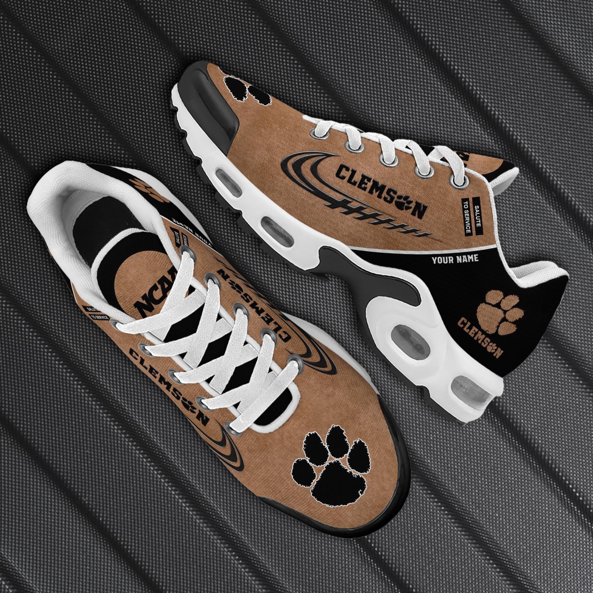 Clemson Tigers TN Shoes 2025 Version Custom Name, Shoes For Football Fans, Fan Gifts PH637