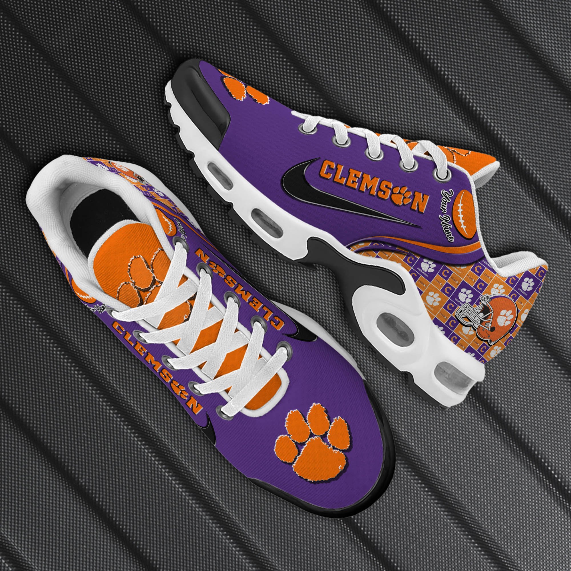 Clemson Tigers TN Shoes 2025 Version Custom Your Name 499