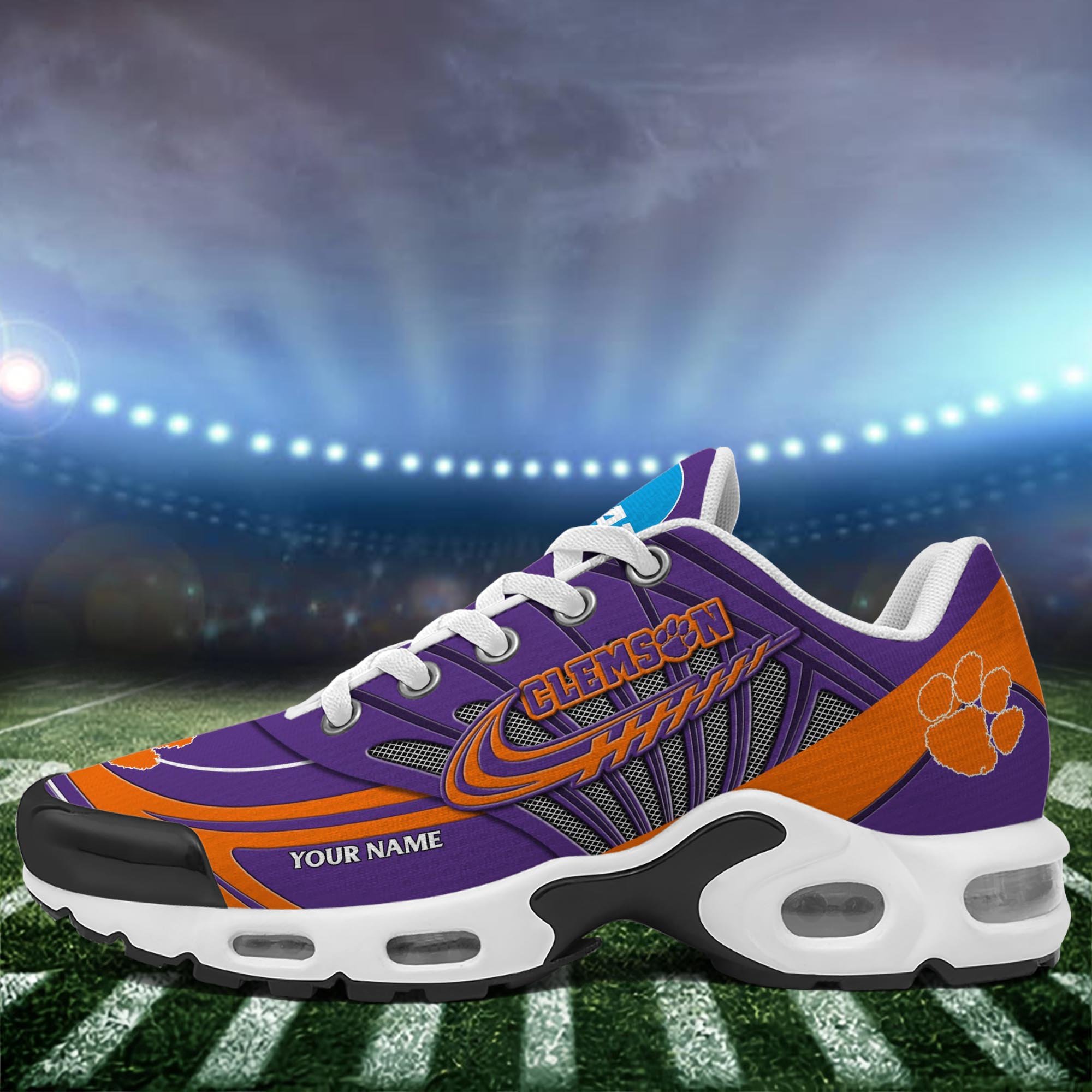 Clemson Tigers TN Shoes 2025 Version Custom Your Name 594
