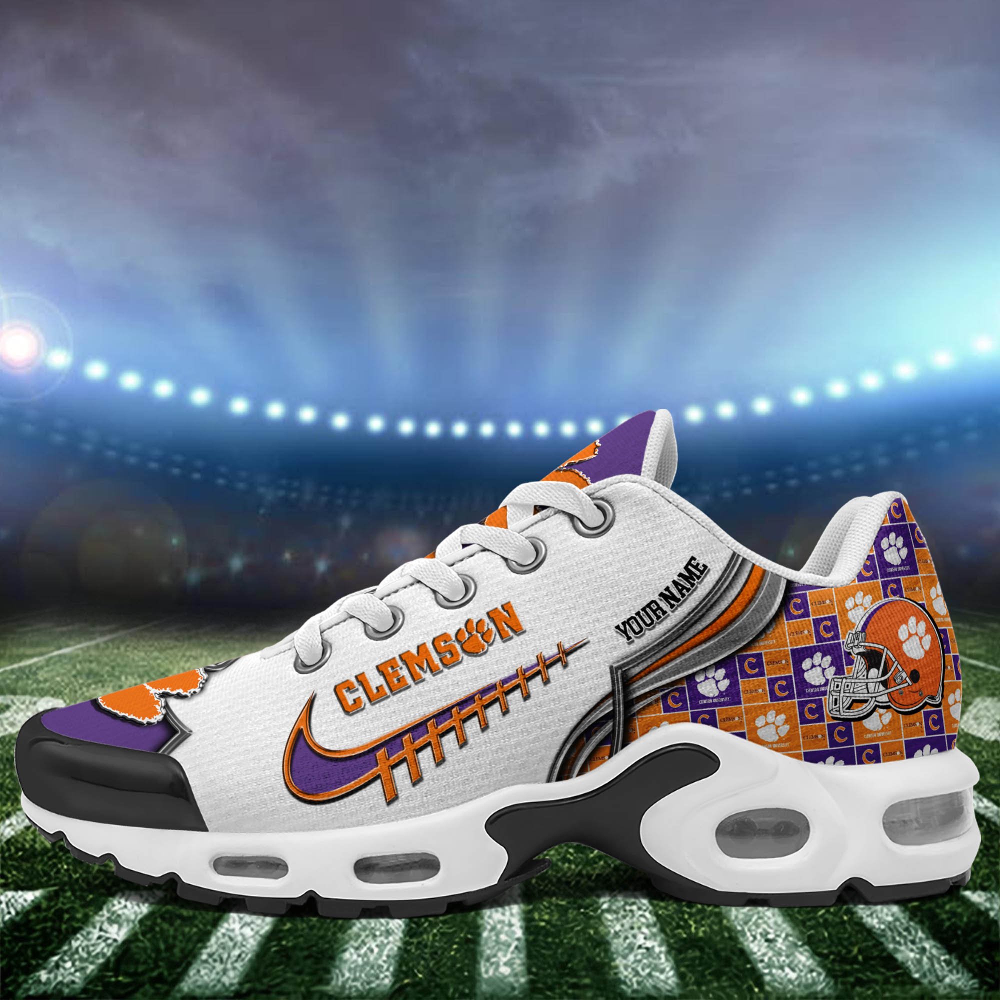 Clemson Tigers TN Shoes 2025 Version Custom Your Name 642