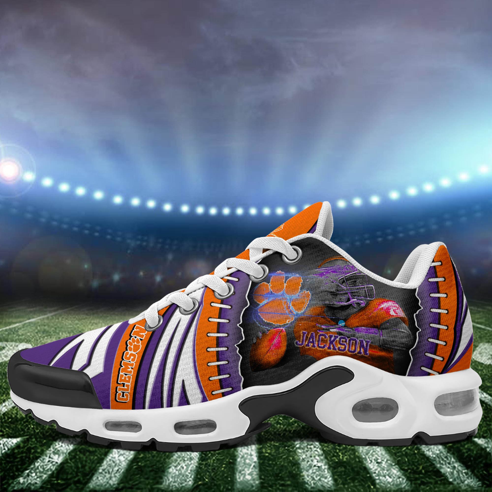 Clemson Tigers TN Shoes 2025 Version Custom Your Name 919