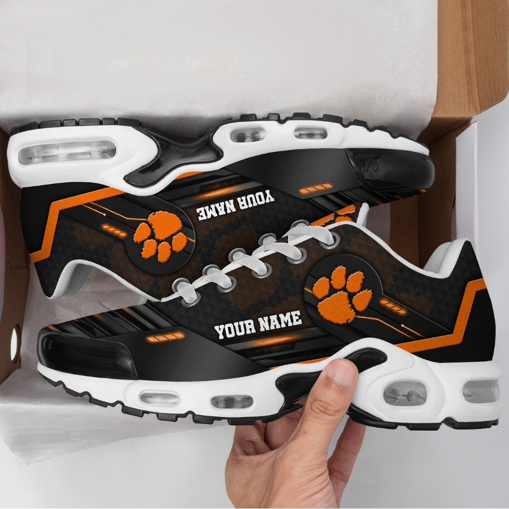 Clemson Tigers TN Shoes 2025 Version Personalized Your Name, Sport Shoes, Gifts For Sport Fans, Gifts For Him PH897