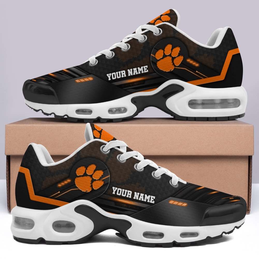 Clemson Tigers TN Shoes 2025 Version Personalized Your Name, Sport Shoes, Gifts For Sport Fans, Gifts For Him PH897