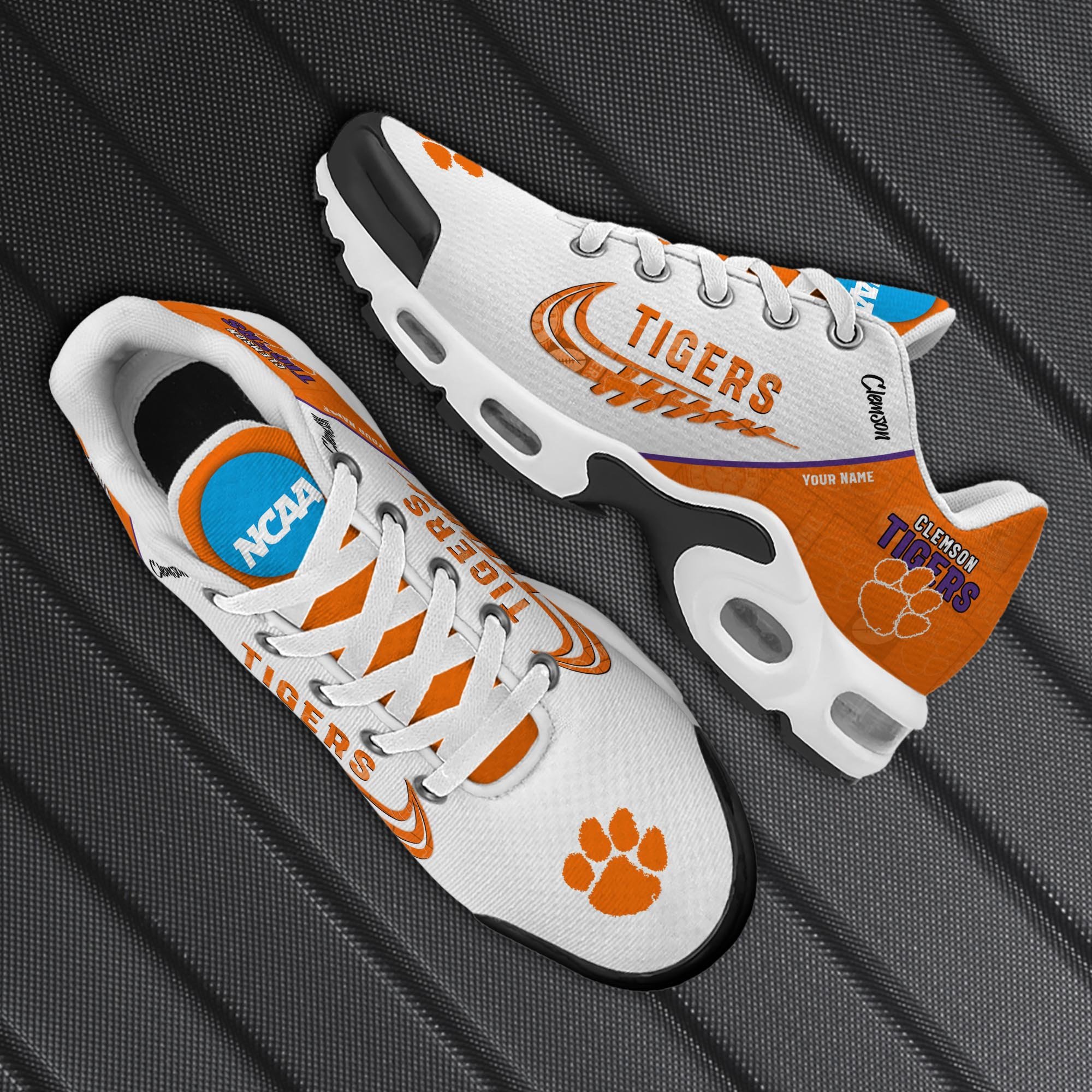 Clemson Tigers TN Shoes Custom Your Name 2025 Version 203