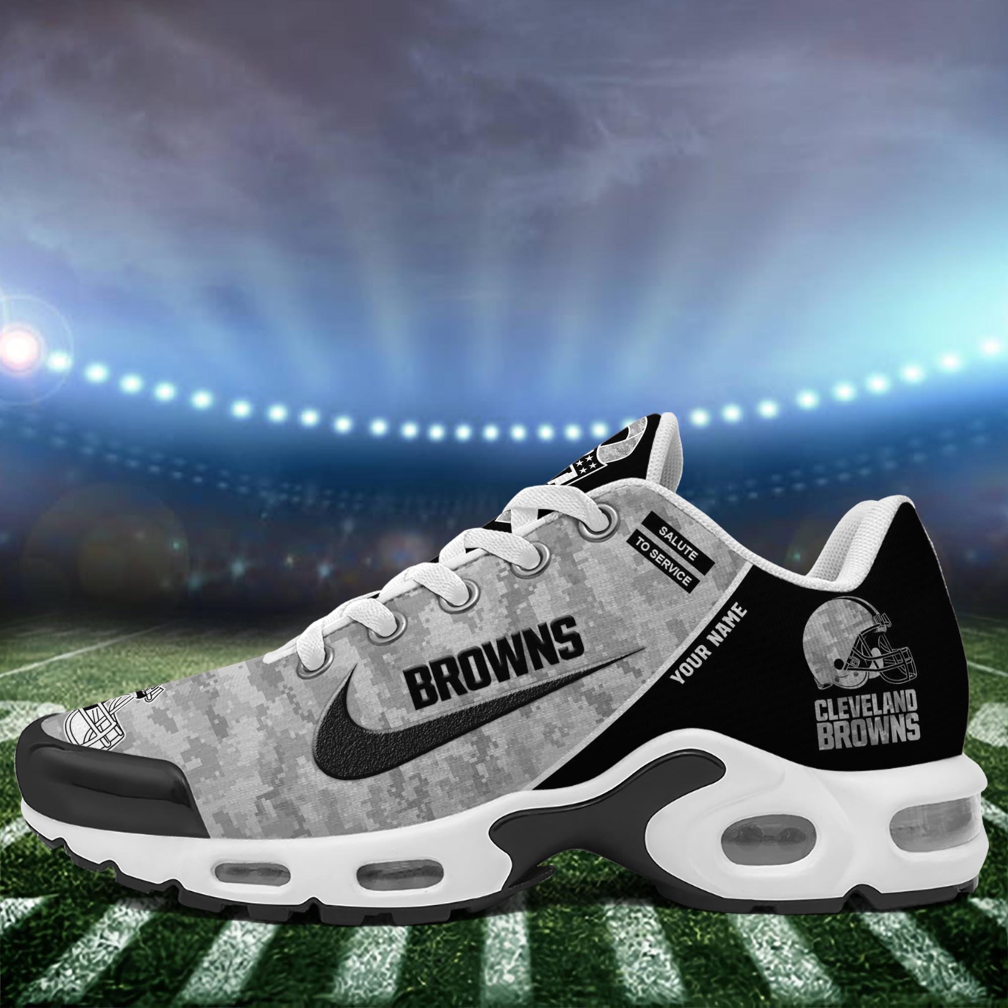 Cleveland Browns Team TN Shoes 2025 Version Custom Name 581