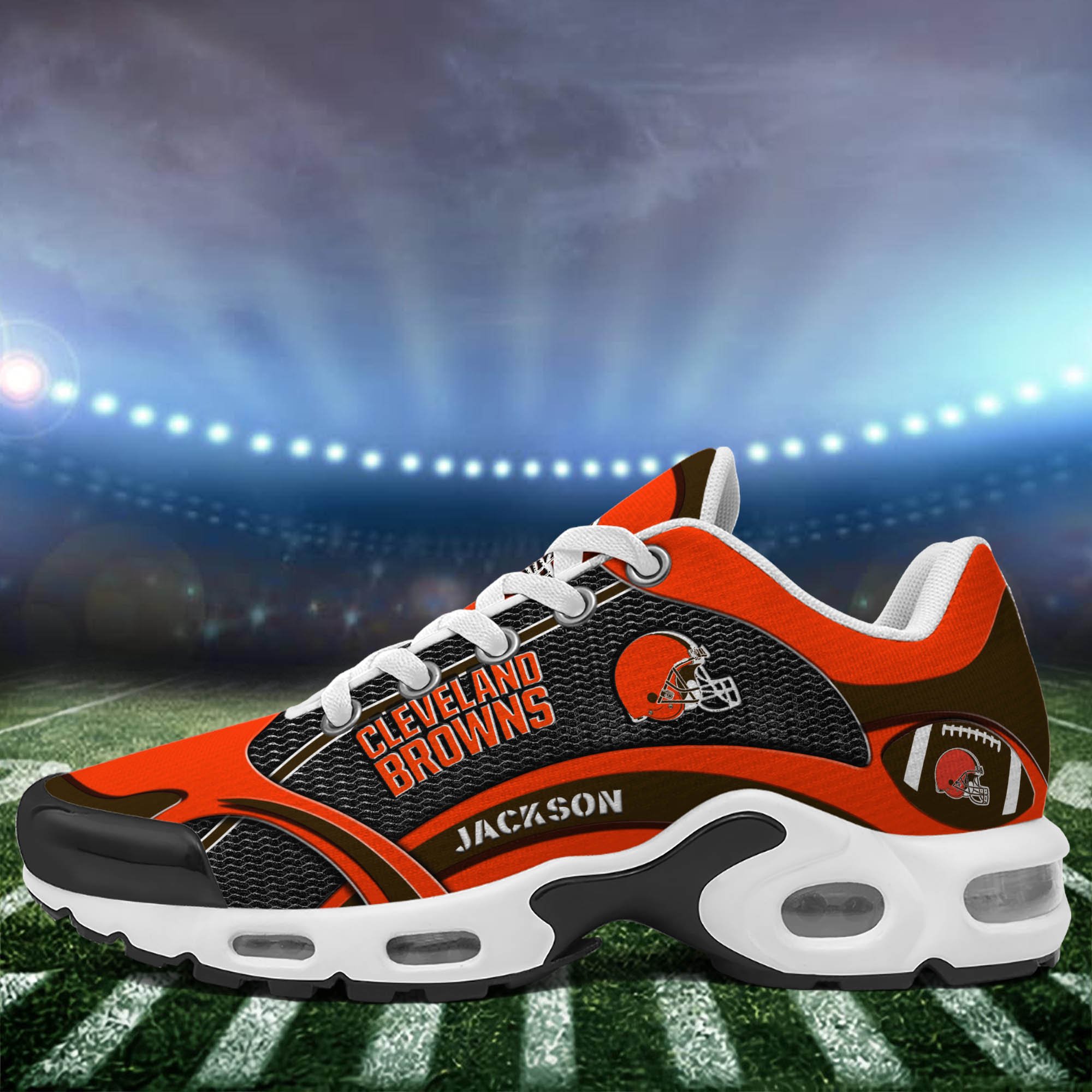 Cleveland Browns Team TN Shoes 2025 Version Custom Name 889