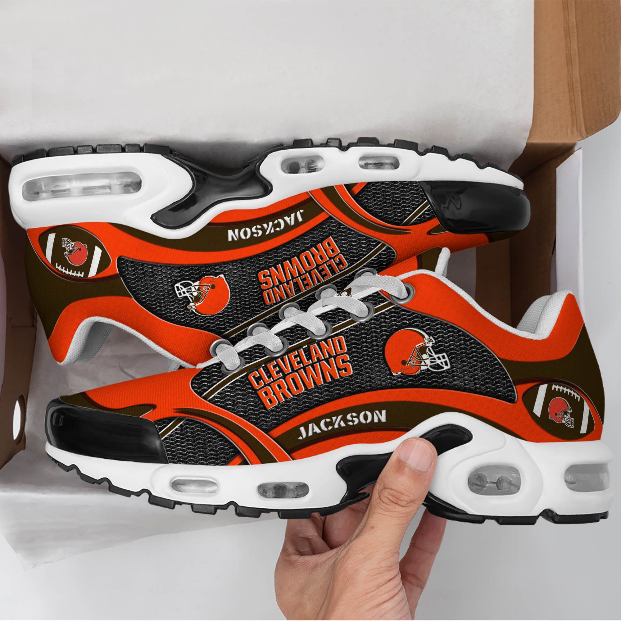 Cleveland Browns Team TN Shoes 2025 Version Custom Name 889