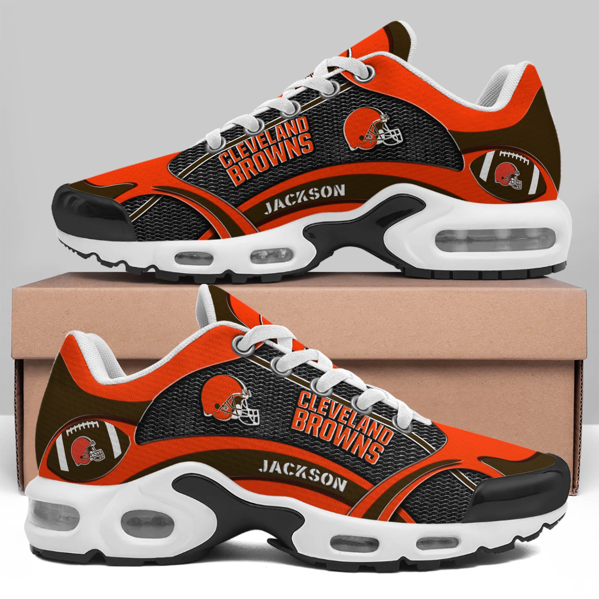 Cleveland Browns Team TN Shoes 2025 Version Custom Name 889